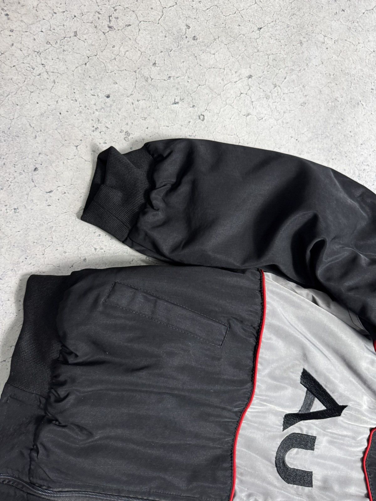 Audi Audi Sport Bomber Racing Jacket Hype Rare Big Logo Vintage Size US XL / EU 56 / 4 - 3 Thumbnail