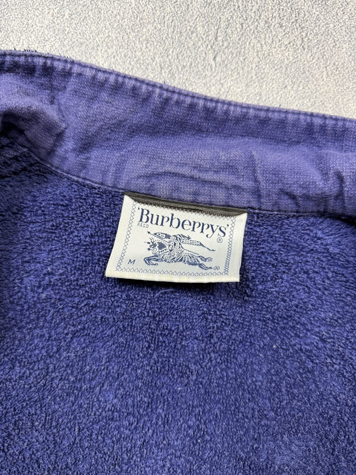 Burberry Vintage Burberrys fleece full zip Burberry sweatshirt Size US M / EU 48-50 / 2 - 18 Thumbnail