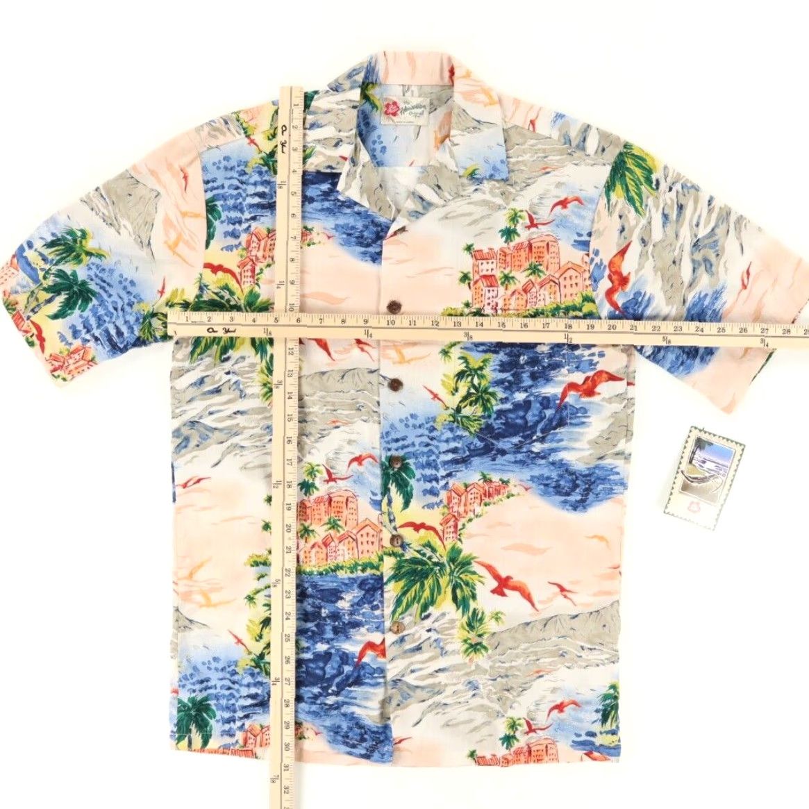 Hilo Hattie VTG Hilo Hattie Hawaiian Rayon All Over Print Button Up Shirt Men's S Size US S / EU 44-46 / 1 - 3 Thumbnail