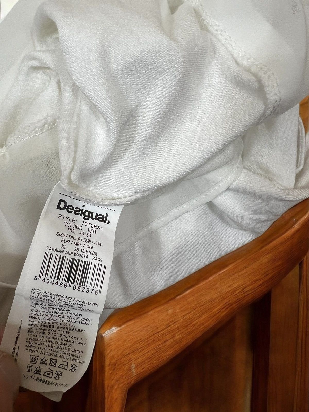 Desigual Desigual white blouse size L Size L / US 10 / IT 46 - 6 Thumbnail