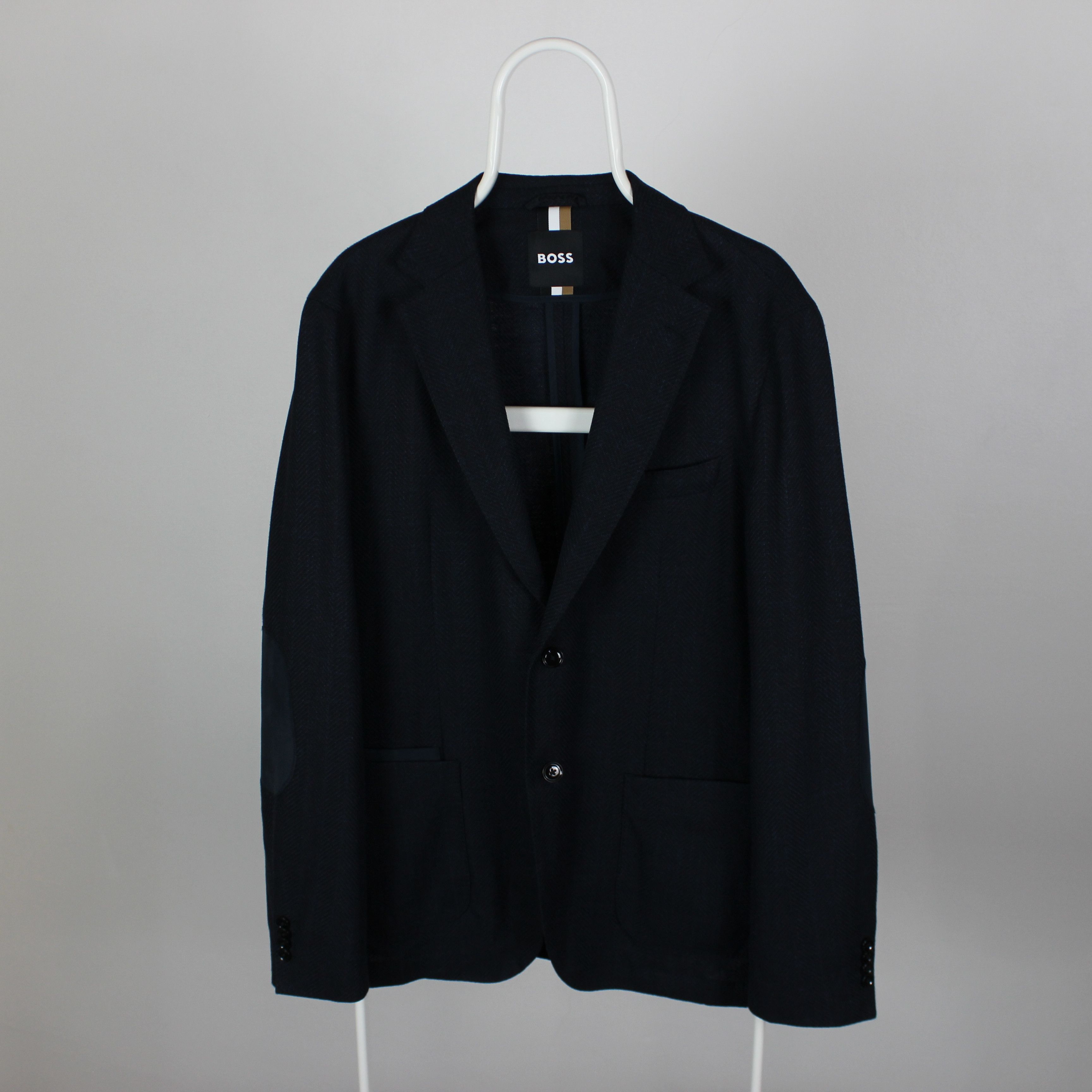 Hugo Boss Hugo Boss blazer men wool 52 42R L XL black 2024 Size 42R - 1 Thumbnail