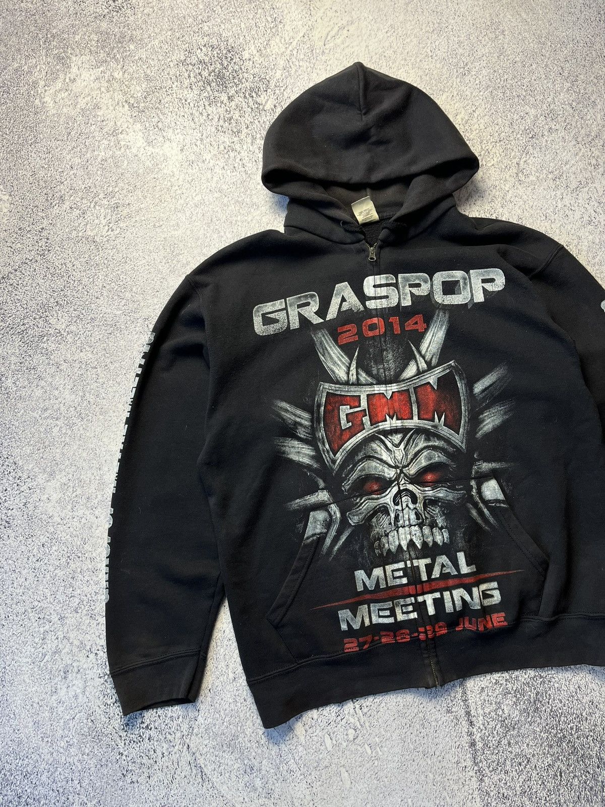 Vintage Vintage Graspop 2014 Metal Meeting Rock Size US L / EU 52-54 / 3 - 8 Thumbnail