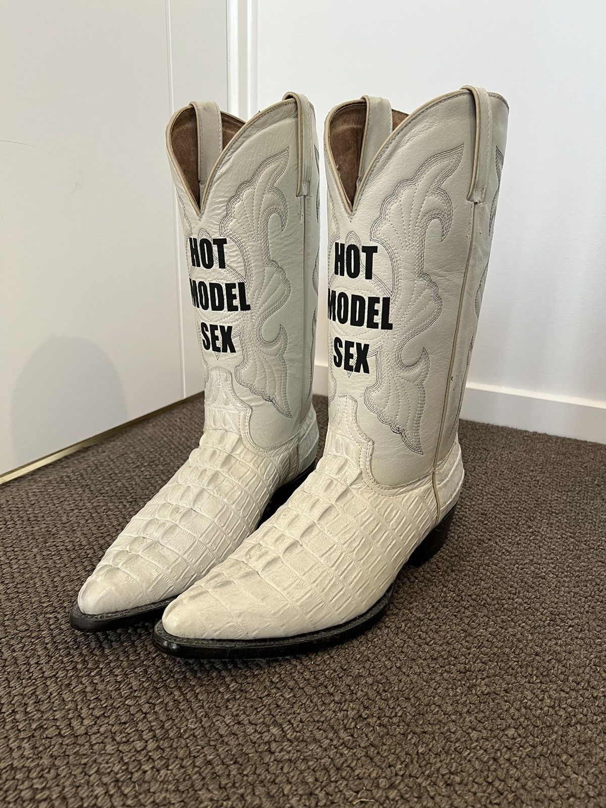 Joy Divizn HOT MODEL SEX Cowboy Boots | Grailed