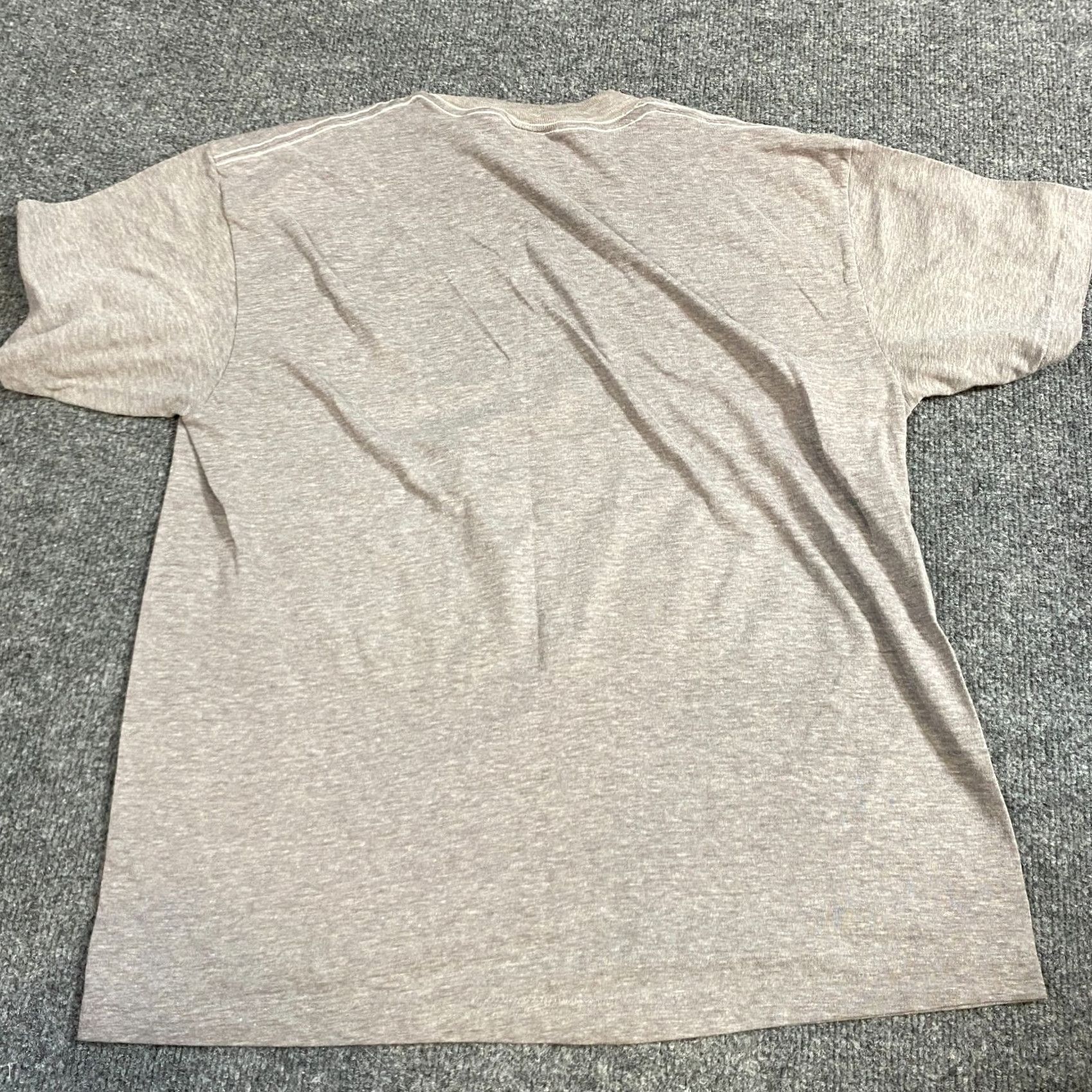 Vintage VINTAGE American Vintage Lake Erie Ohio Avalon T-shirt Unisex Adults Short Sleeve Crew Neck Gray M 80s USA Made Cotton Blend Shirt Mens Size US M / EU 48-50 / 2 - 4 Thumbnail