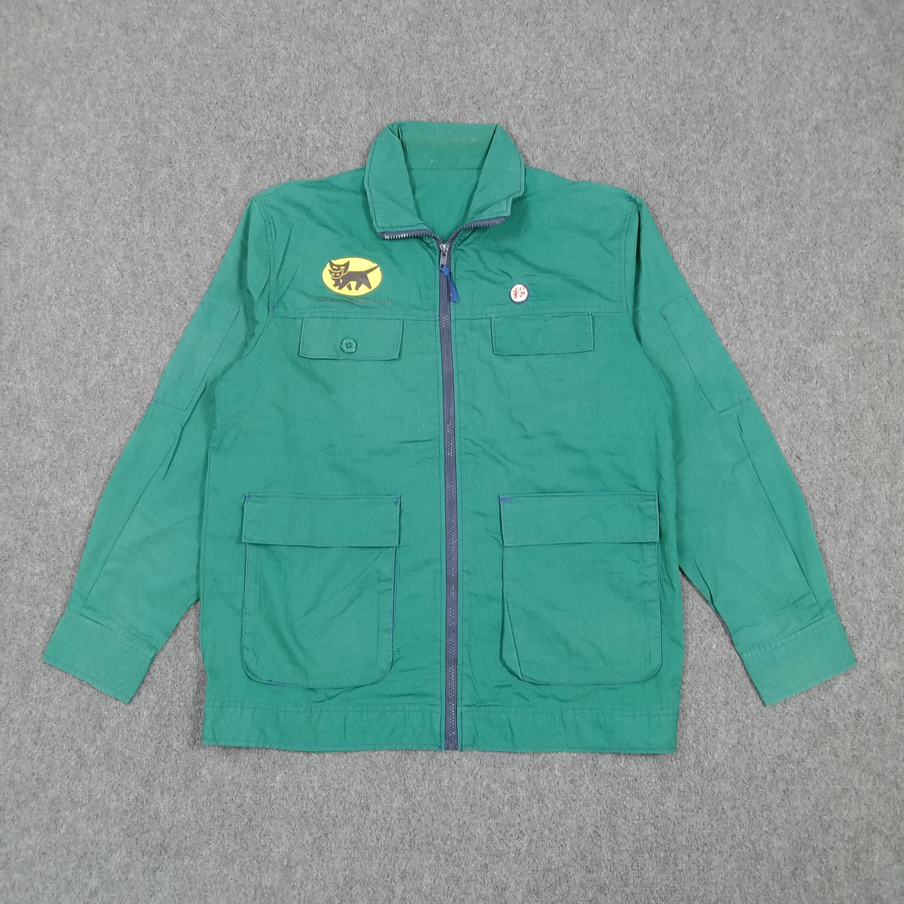 Japanese Brand Yamato Transport Japanese Uniform Custom Logo Jacket C286N26 Size US M / EU 48-50 / 2 - 3 Thumbnail
