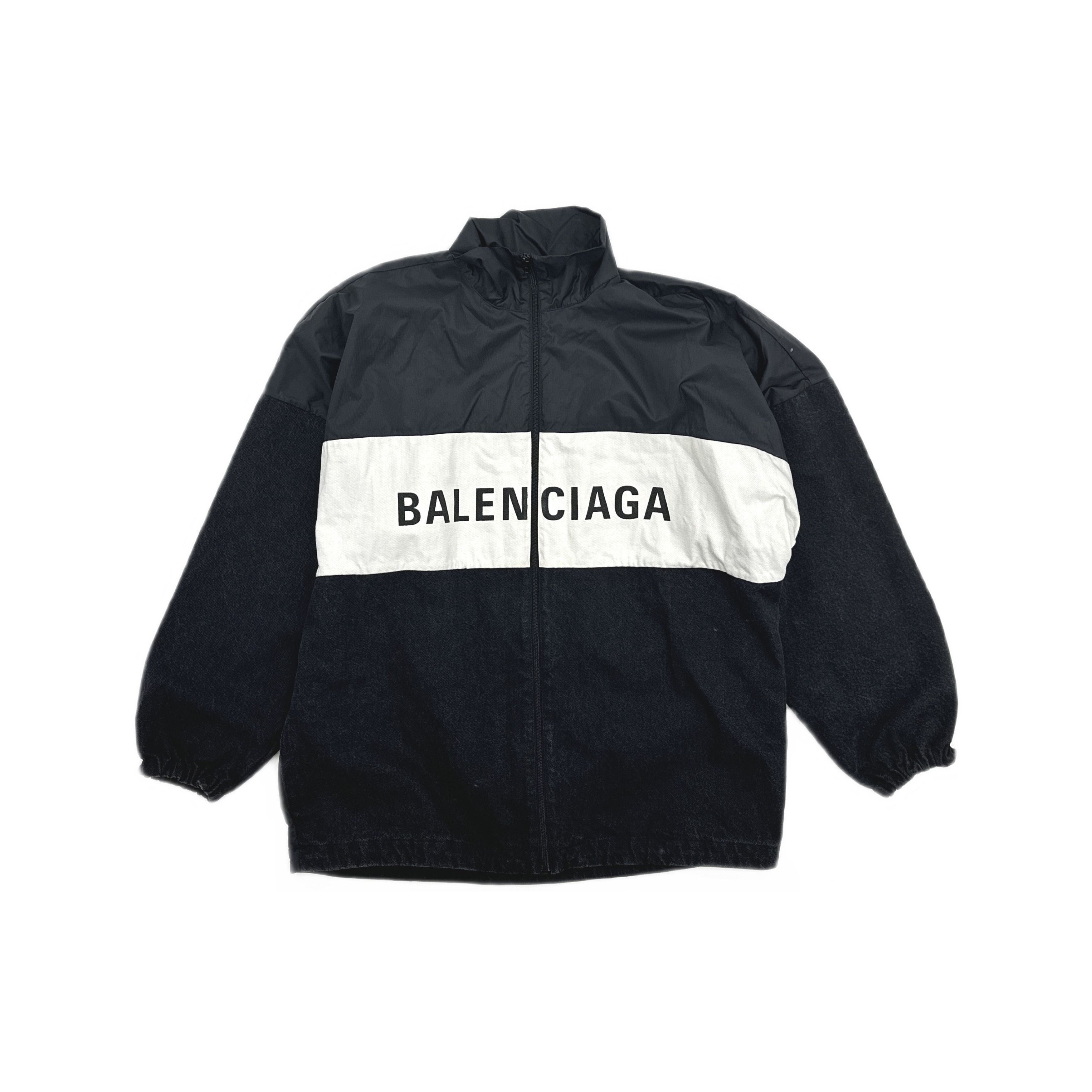 Balenciaga Balenciaga Logo Print Jacket Size 36 Size XS / US 0-2 / IT 36-38 - 1 Thumbnail