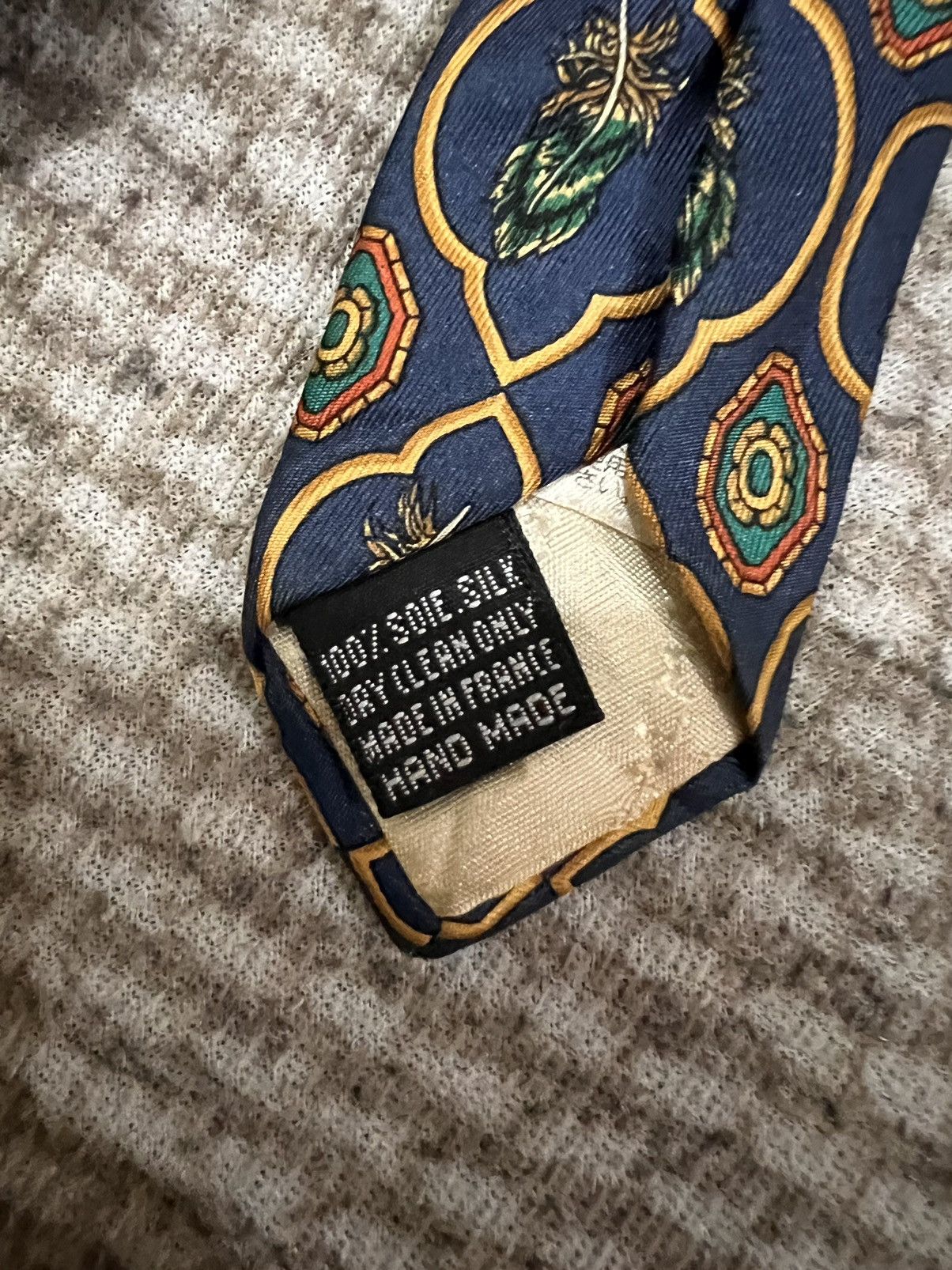 Pierre Balmain Pierre Balmain Silk Tie Size ONE SIZE - 6 Thumbnail