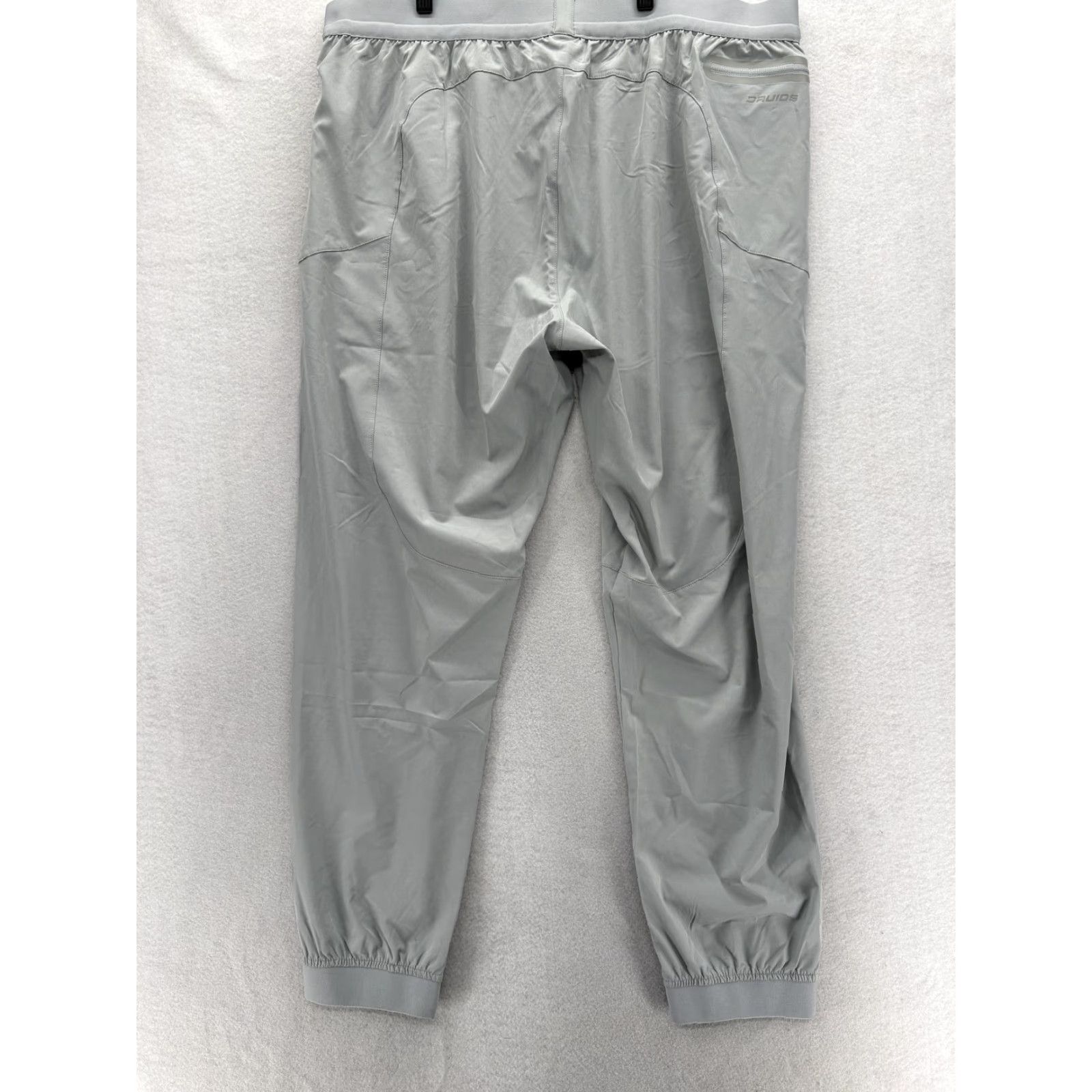 Vintage DRUIDS Luxe Golf Jogger Pants Mens 40x29 Gray Stretch Tapered Cuffed Athletic Size US 40 / EU 56 - 5 Thumbnail