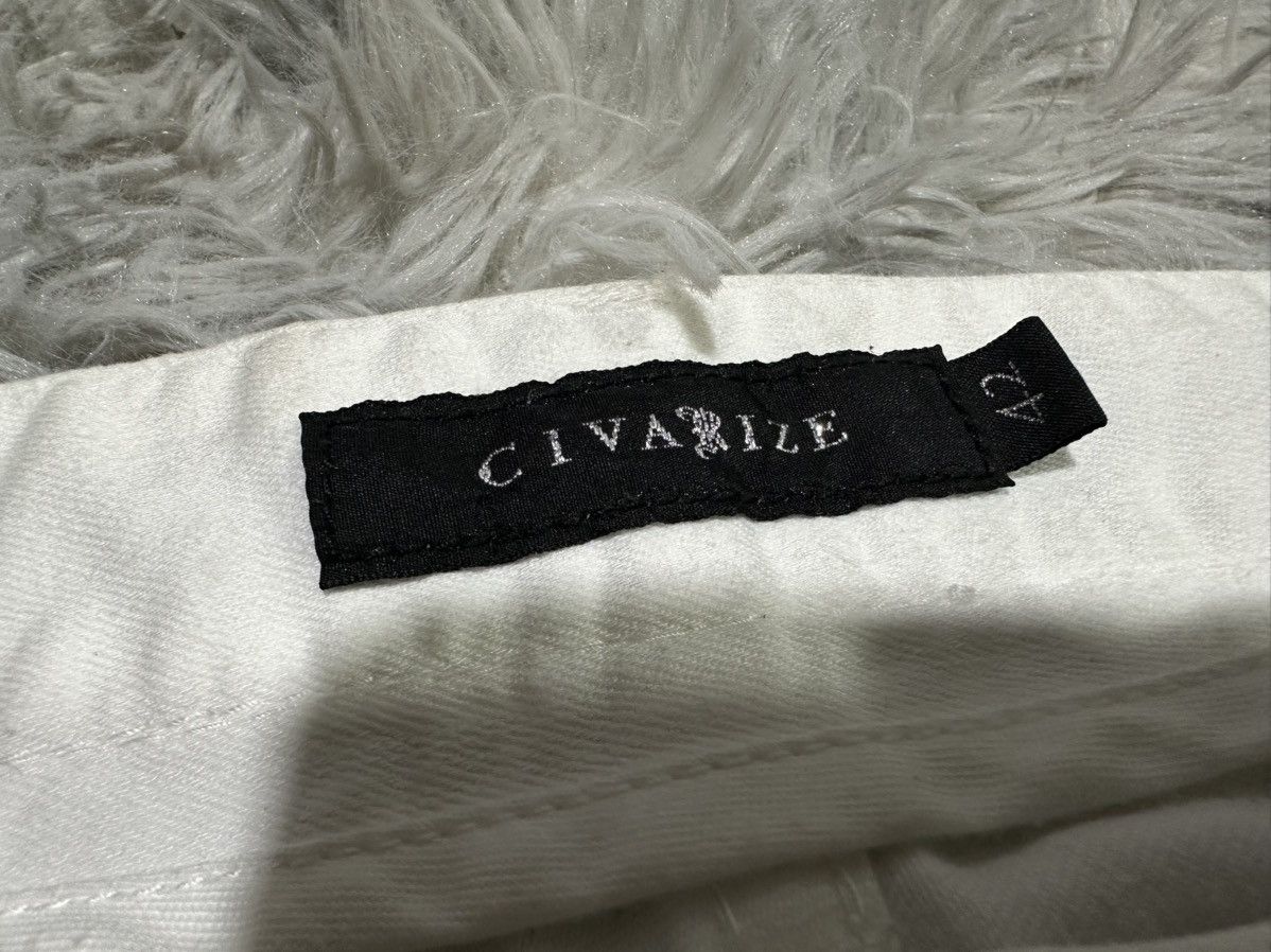 CIVARIZE 🔥Y2K Archived Civarize Clawmark Skinny White Denim Size US 30 / EU 46 - 13 Thumbnail