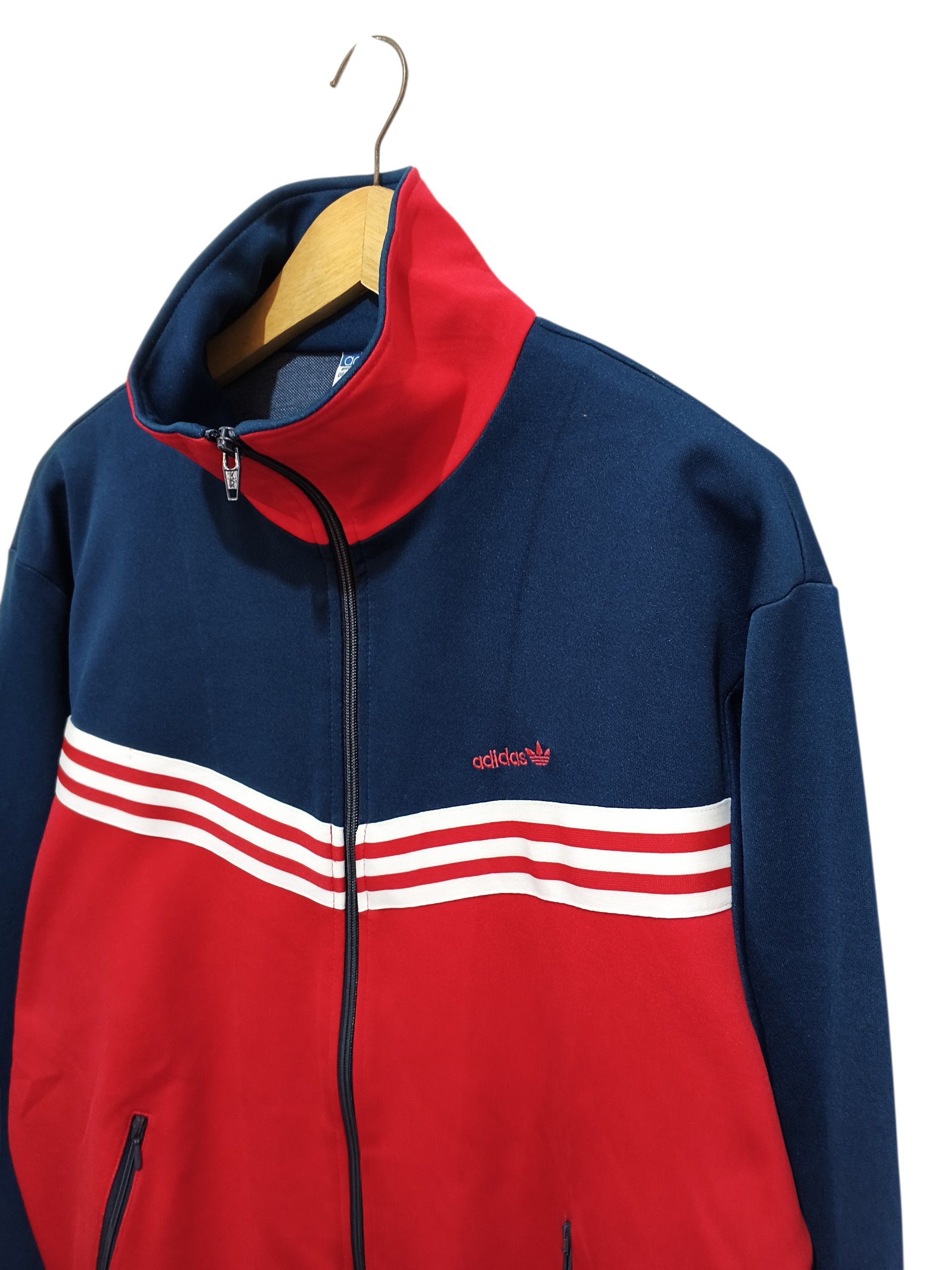 Adidas 🔥Vintage Adidas West Germany 70-80s Track Jacket Size US M / EU 48-50 / 2 - 4 Thumbnail