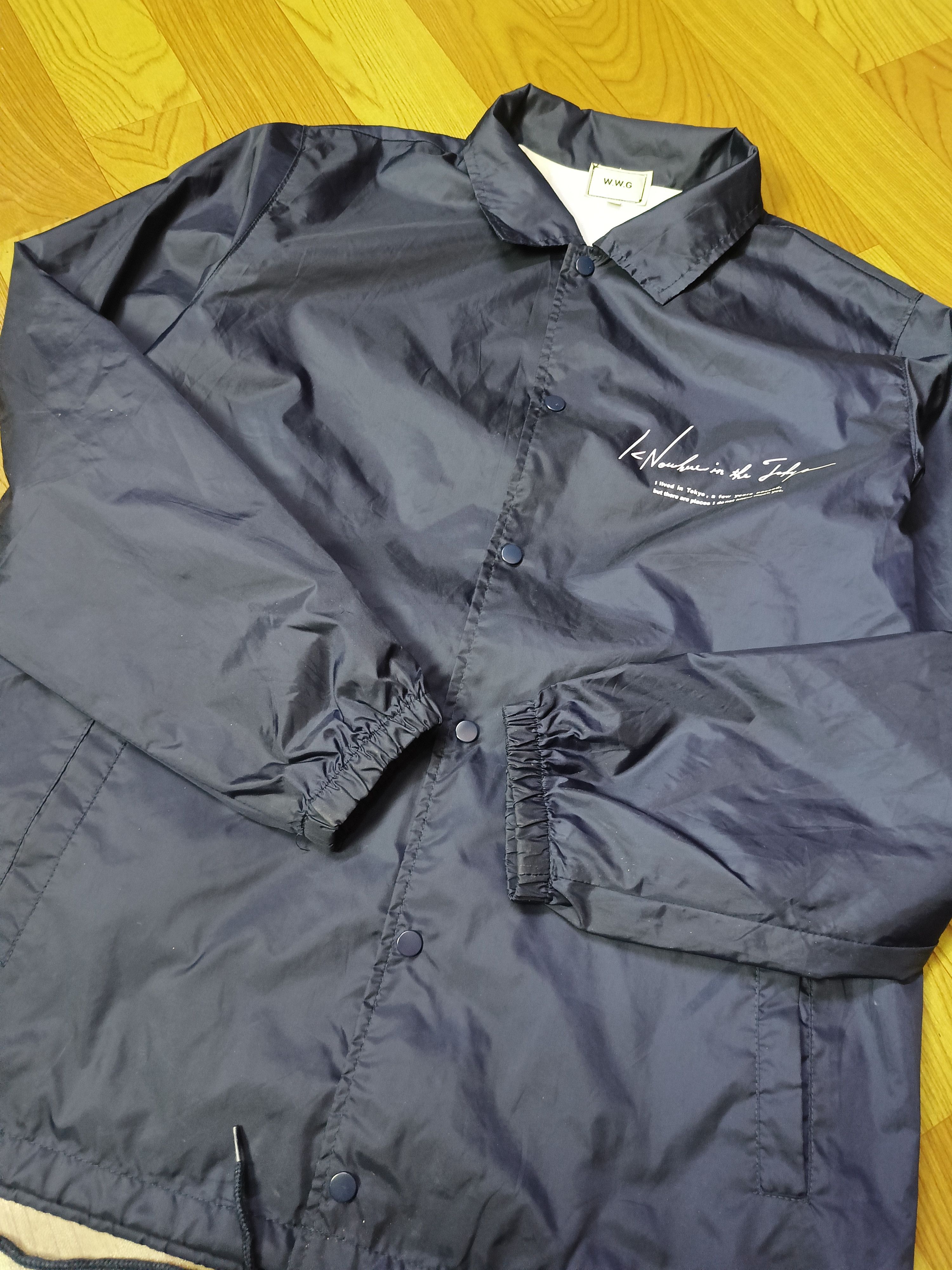 Japanese Brand W.w.g who's who galery Tokyo coach jacket Size US M / EU 48-50 / 2 - 3 Thumbnail