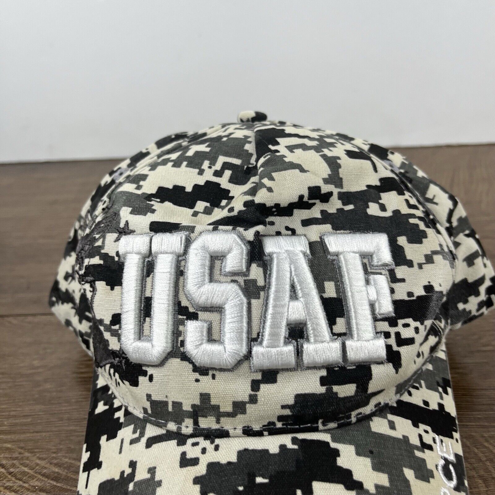 Other USAF Hat United States Air Force Adjustable Hat Camo Adjusta Size ONE SIZE - 7 Thumbnail