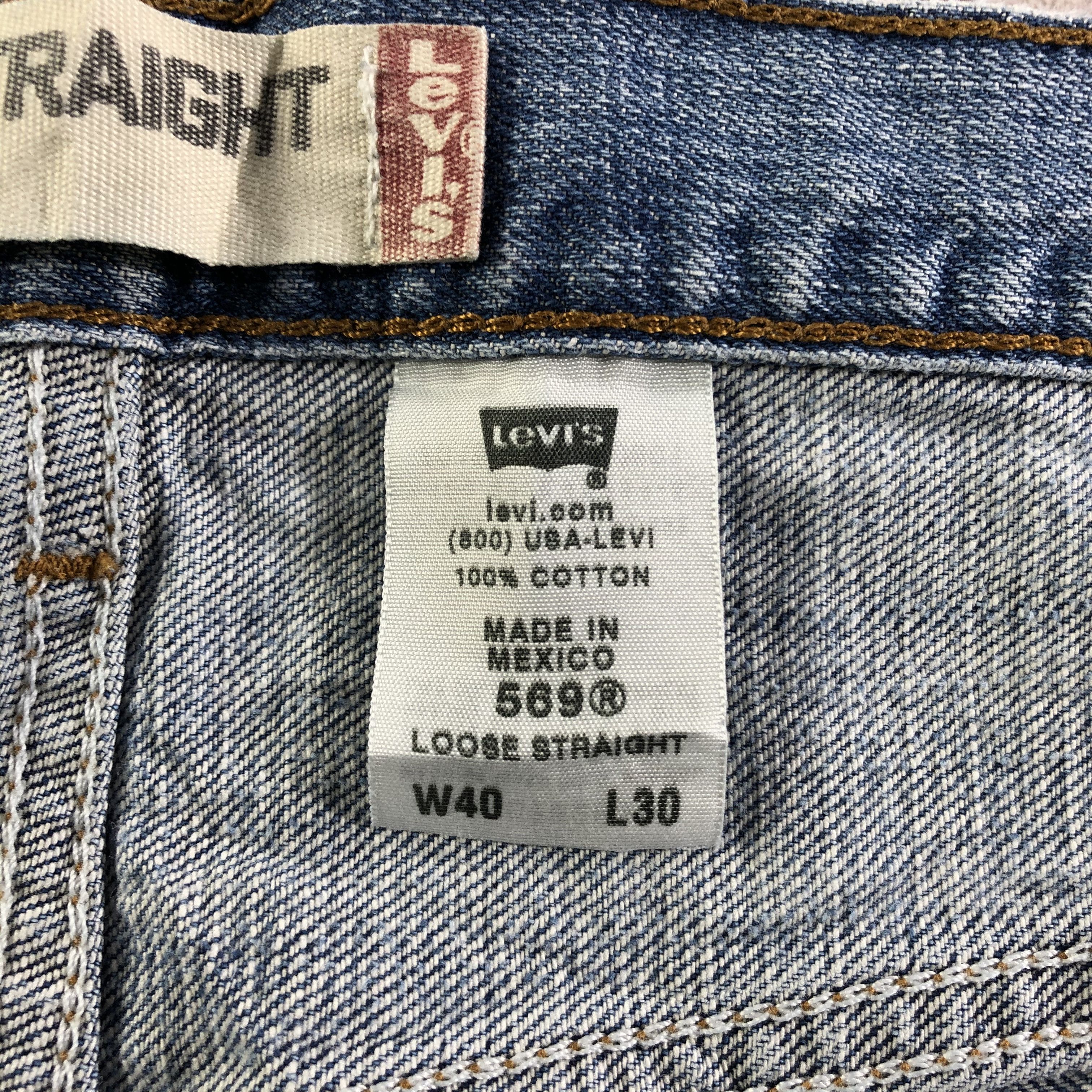 Levi's × Vintage Vintage Blue Wash Levis 569 Jeans-JM3517 Size US 41 - 12 Thumbnail