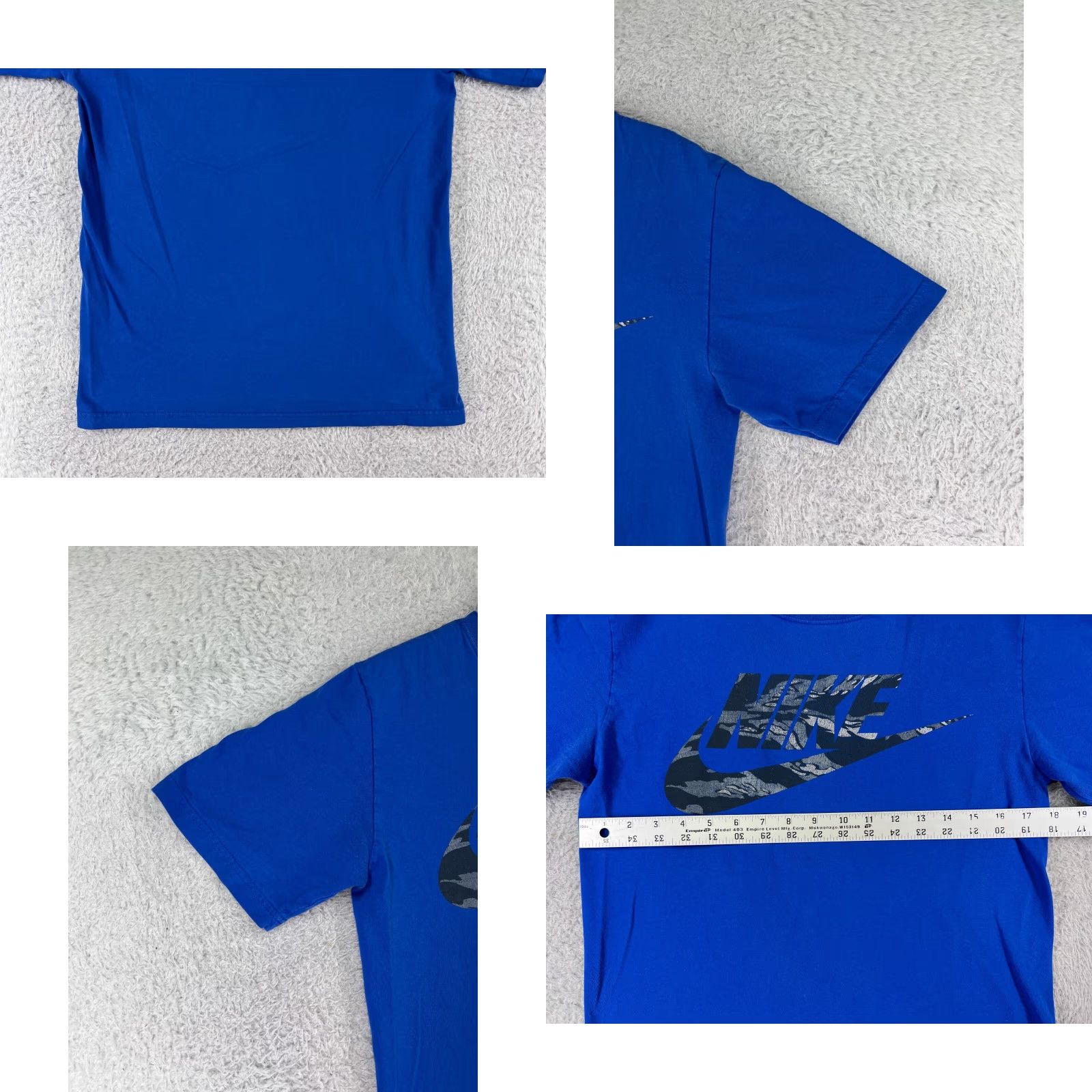 Nike Nike Shirt Mens S Blue Camouflage Short Sleeve Crew Neck 100% Cotton Sports Nike Shirt Mens S Blue Camouflage Short Sleeve Crew Neck 100% Cotton Size US S / EU 44-46 / 1 - 8 Thumbnail
