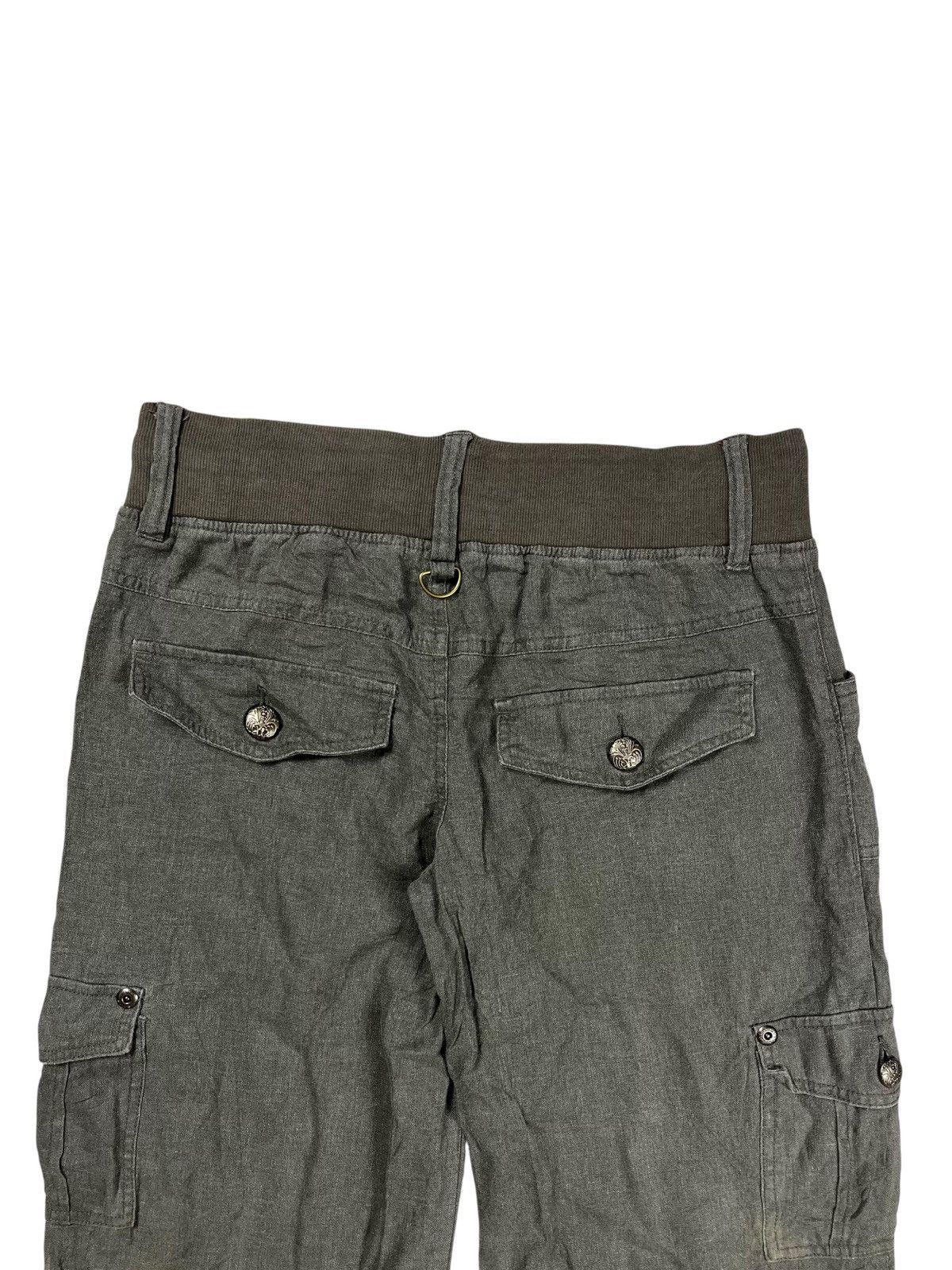 Le Grande Bleu (L.G.B.) 2000s Cornflake - Apocalypse Style Easy Pants Flared Cargo Size US 29 - 5 Thumbnail