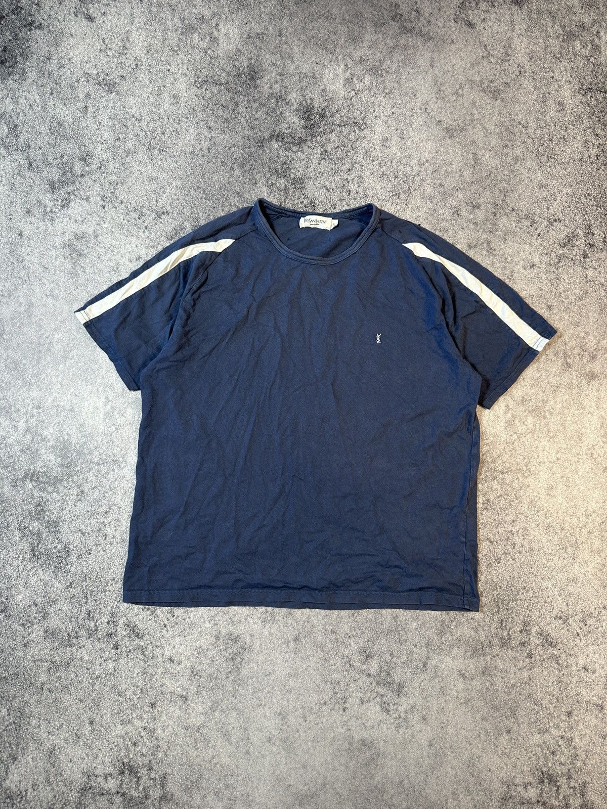Yves Saint Laurent Vintage Yves Saint Laurent Logo YSL T-shirt Streetwear XL Size US XL / EU 56 / 4 - 1 Thumbnail