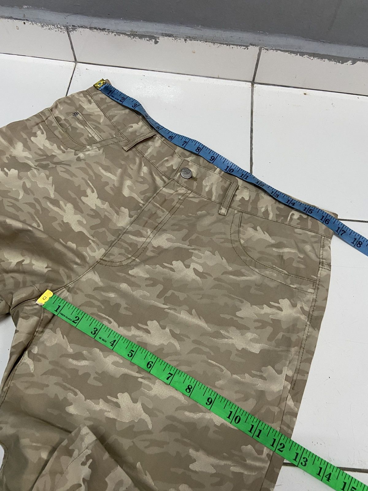 Jean Charles De Castelbajac CASTELBAJAC CAMOUFLAGE STYLE TROUSERS PANTS Size US 32 / EU 48 - 14 Thumbnail