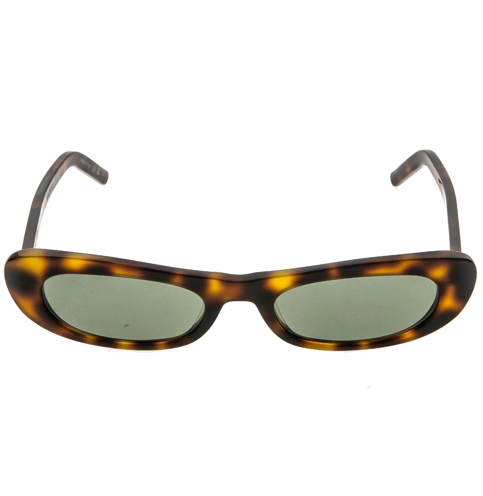 Yves Saint Laurent SAINT LAURENT SHADE SL 557 SL557 Brown Green Narrow Slim 002 Size ONE SIZE - 9 Thumbnail