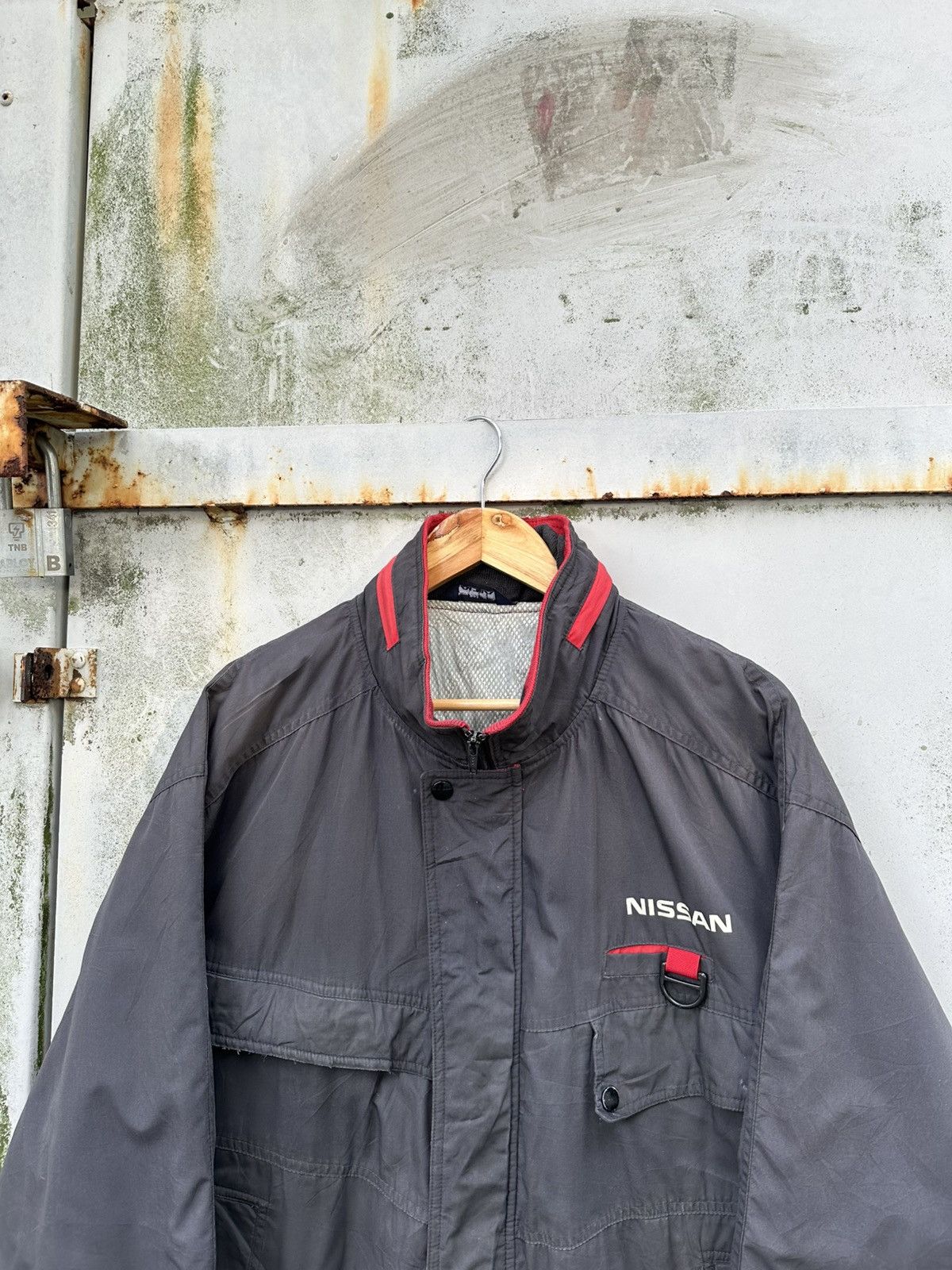 Vintage 👹Vintage Nissan Bomber Jacket Size US L / EU 52-54 / 3 - 4 Thumbnail