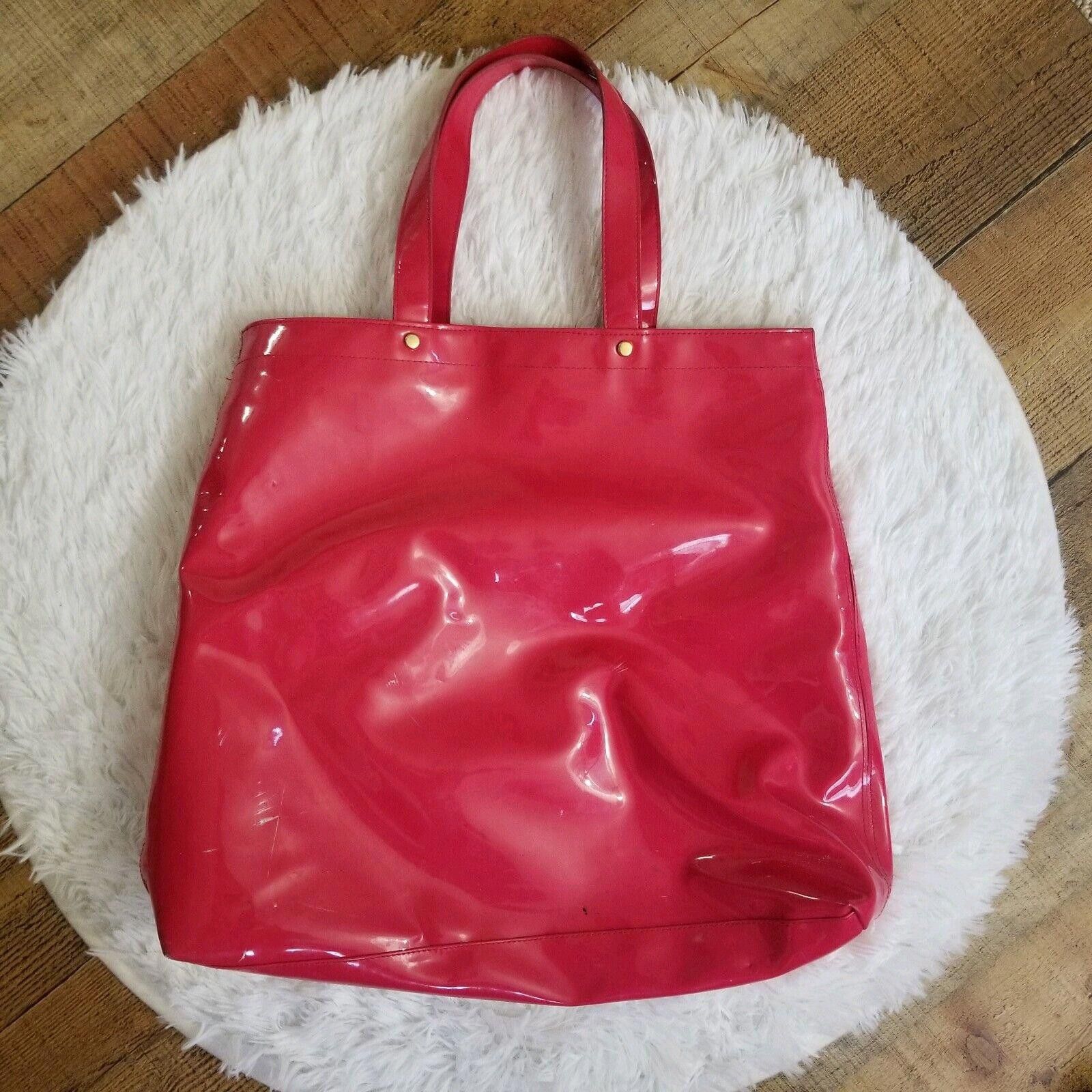 Designer Victoria Secret Bag Tote Beach medium pink wax Size ONE SIZE - 2 Thumbnail