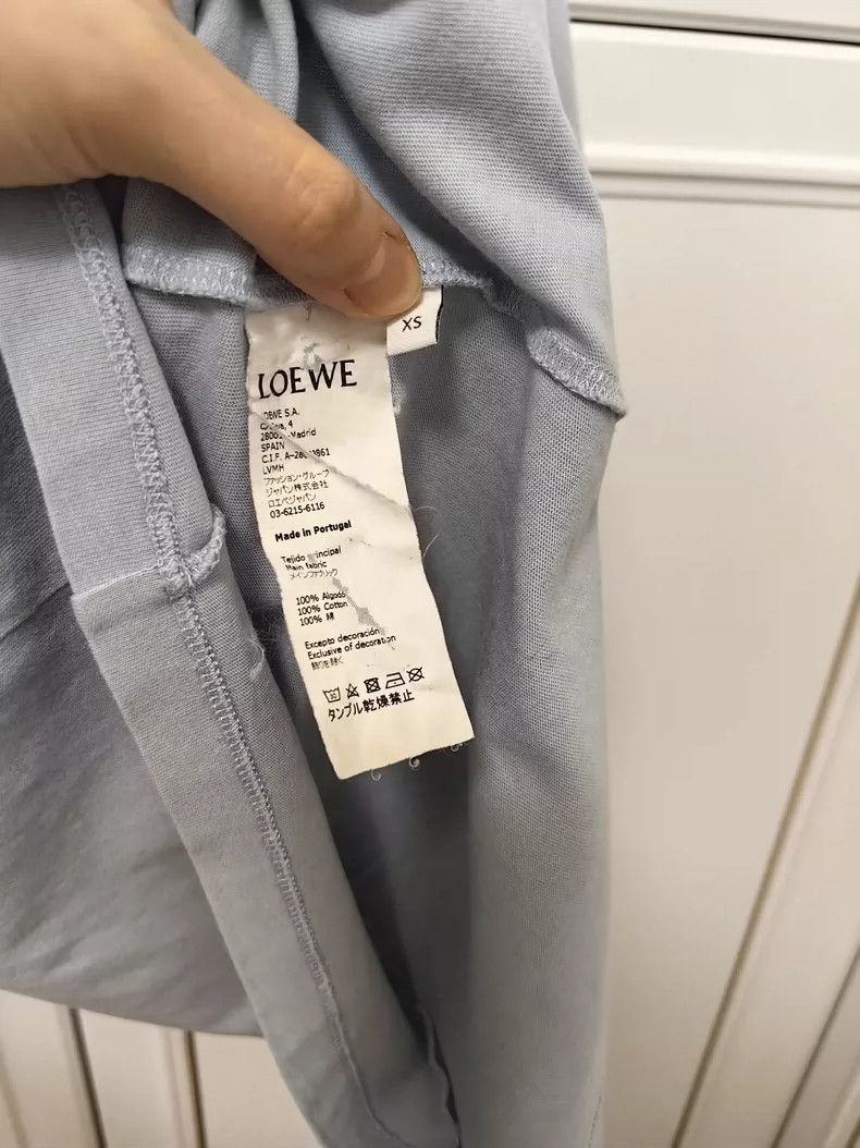Loewe Loewe Blue women's t-shirt Size XS / US 0-2 / IT 36-38 - 5 Thumbnail