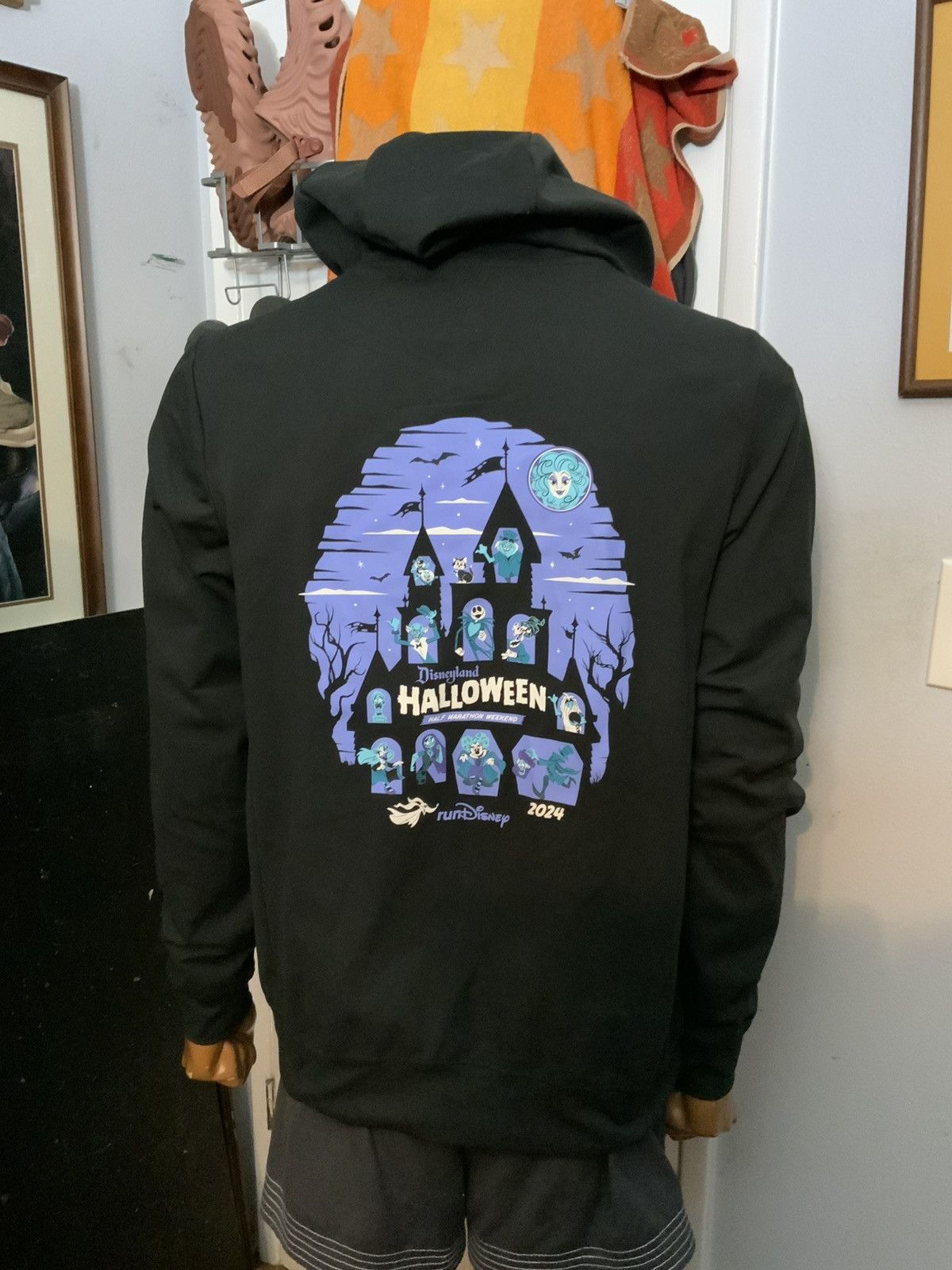 Disney Disneyland Halloween Half Marathon Disney Run Hooded Jacket Size US M / EU 48-50 / 2 - 9 Thumbnail