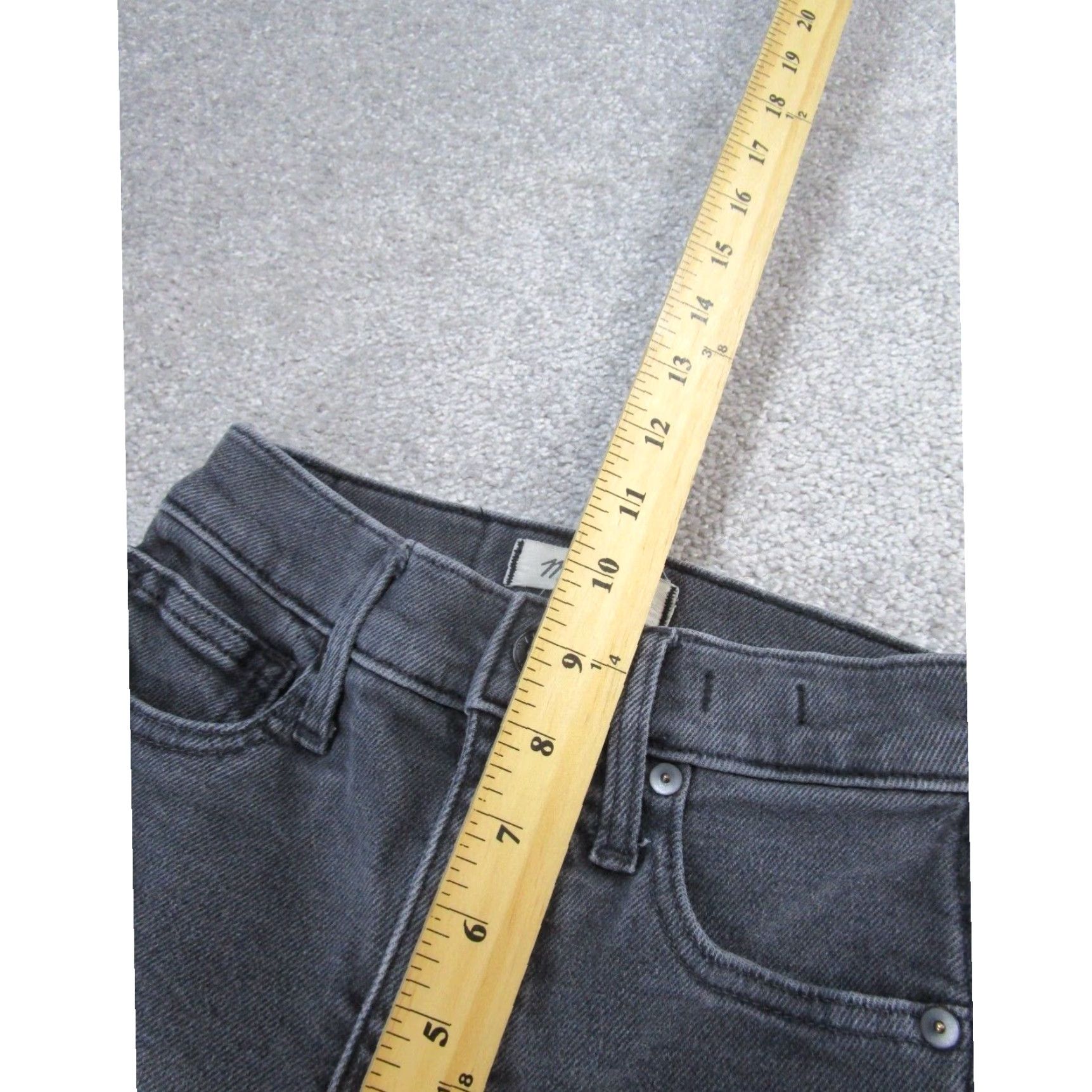 Madewell Madewell Womens Gray Skinny Jeans 24 Size 42" / US 20 - 6 Thumbnail