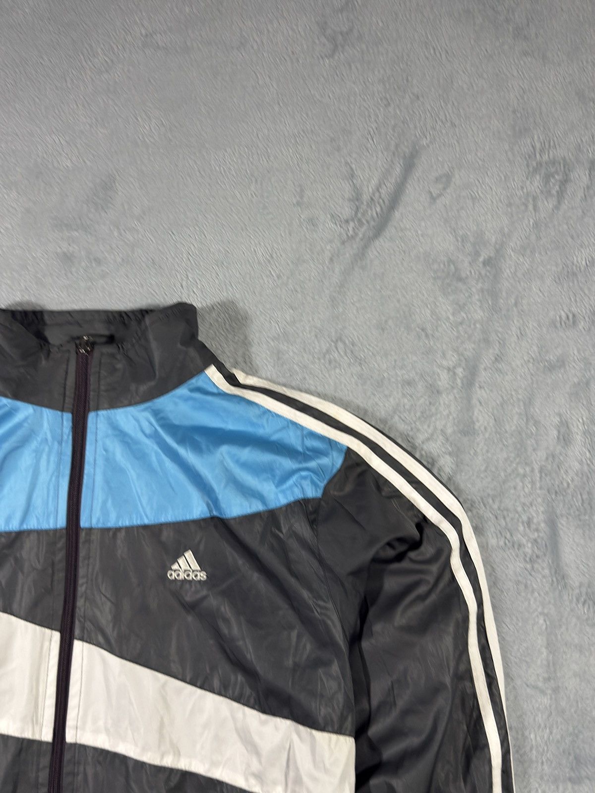 Adidas track jacket Windbreaker Adidas Vintage Retro 90s taglia L Size US L / EU 52-54 / 3 - 2 Thumbnail