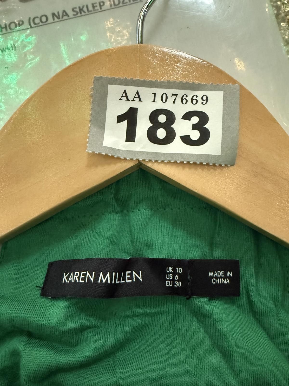 Other Karen Millen Green Maxi Dress with Chain Straps Size L / US 10 / IT 46 - 2 Thumbnail