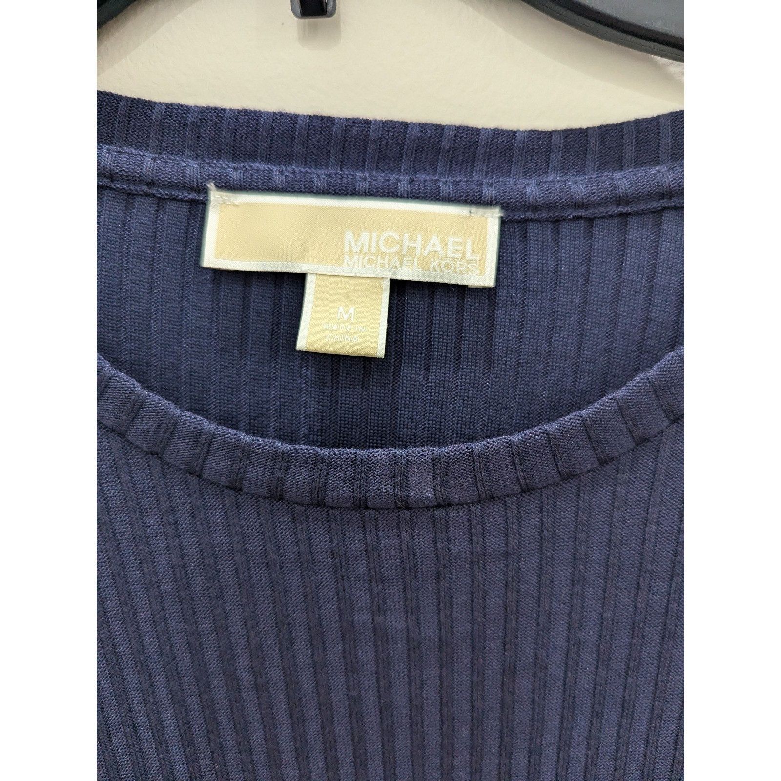 Michael Kors Women's Sz Medium MICHAEL Michael Kors Twisted Ribbed-Knit D Size M / US 6-8 / IT 42-44 - 2 Thumbnail