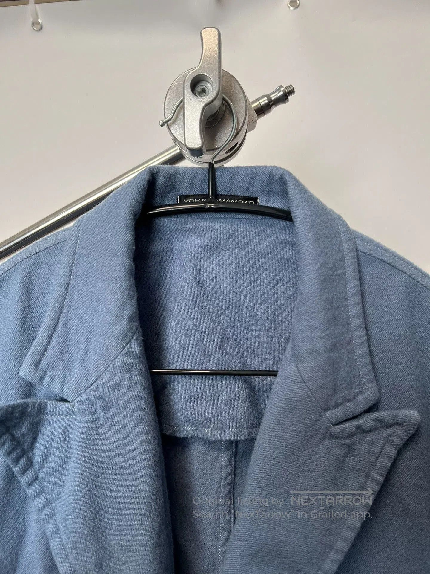 Yohji Yamamoto Yohji Yamamoto Men's Wool Suit Jacket. Size US L / EU 52-54 / 3 - 3 Thumbnail