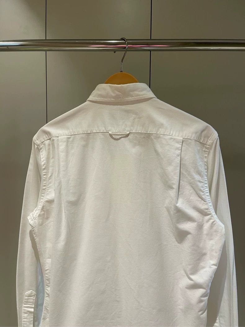 Thom Browne Thom browne White striped long-sleeved shirt 2504-Nextarrow Size US M / EU 48-50 / 2 - 6 Thumbnail