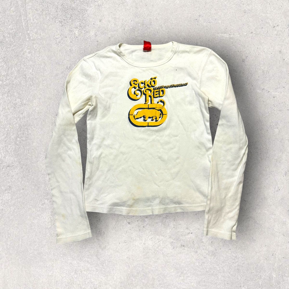 Ecko Unltd. × Vintage Vintage Ecko Red long sleeve tee Size S / US 4 / IT 40 - 1 Thumbnail
