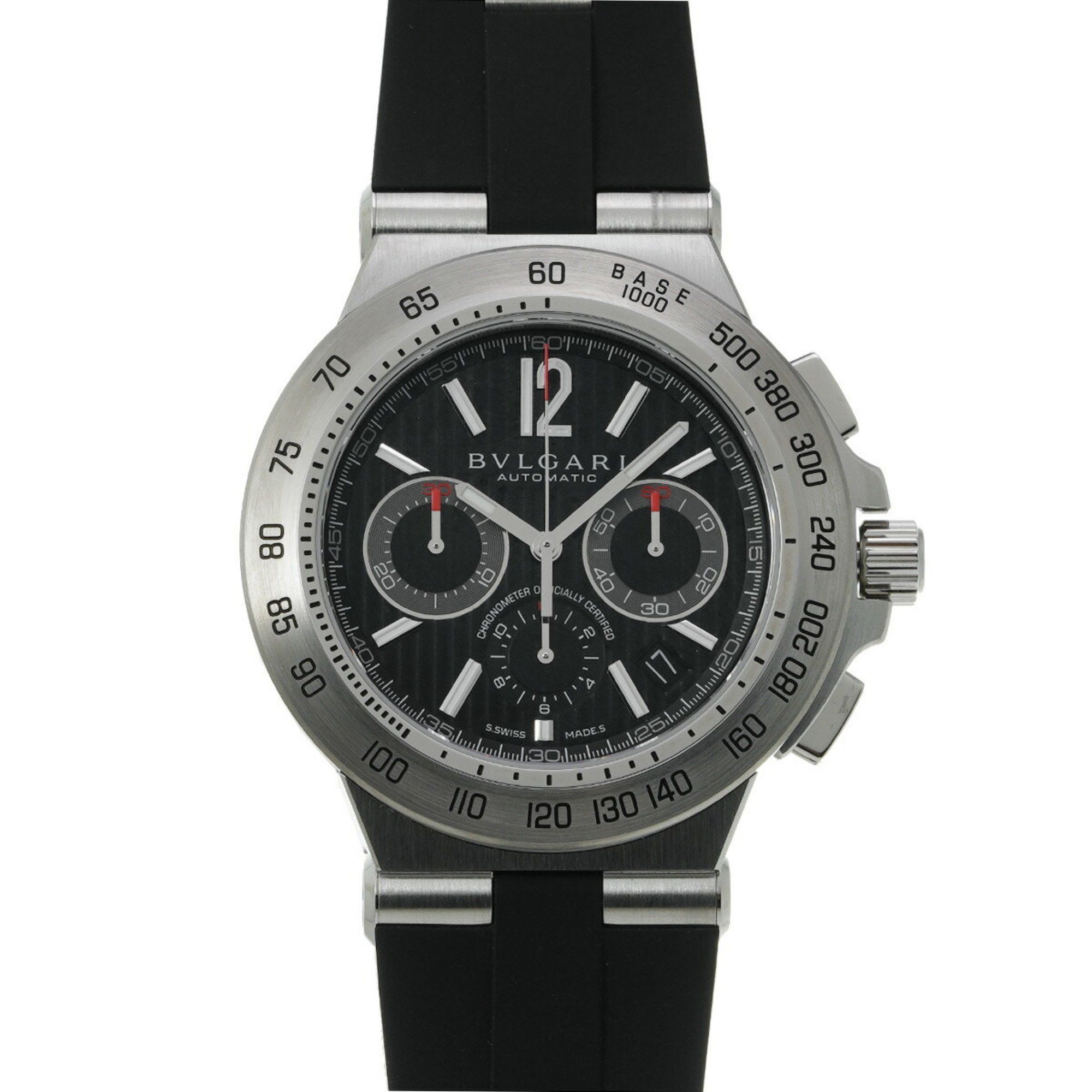 Bvlgari Diagono Dp42Bsvdch Black Men's Watch Automatic