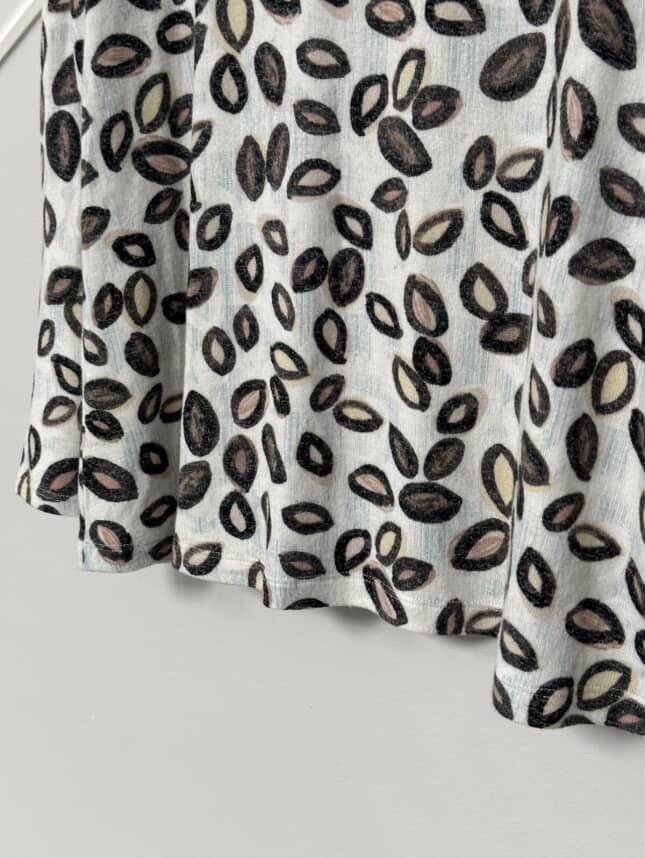 NIC+ZOE NIC+ZOE Tossed Neutrals Print Thick Fabric Women’s Tee Size L / US 10 / IT 46 - 8 Thumbnail