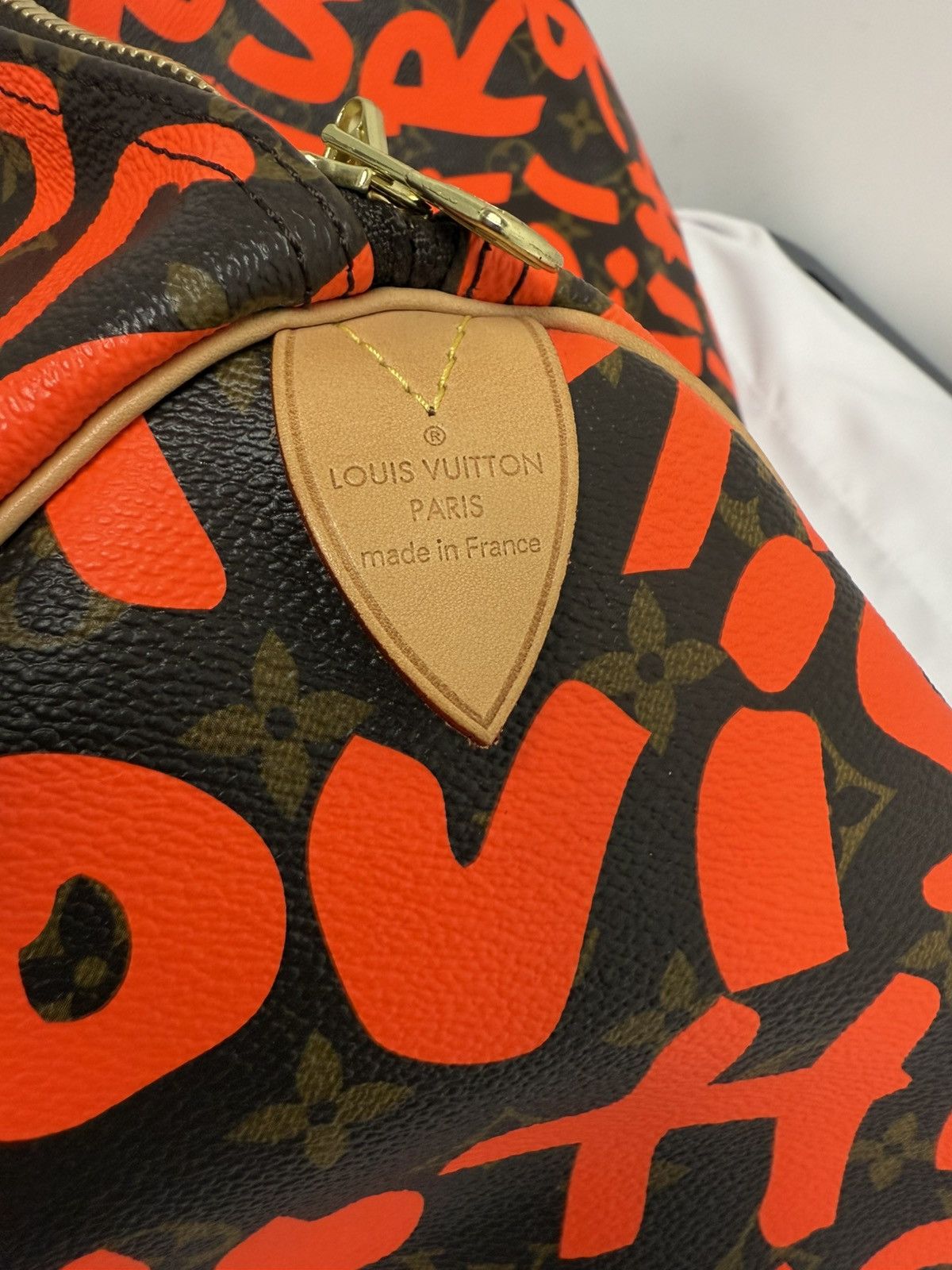 Louis Vuitton × Stephen Sprouse Louis Vuitton Stephen Sprouse Orange Graffiti Keepall 50 Size ONE SIZE - 13 Thumbnail
