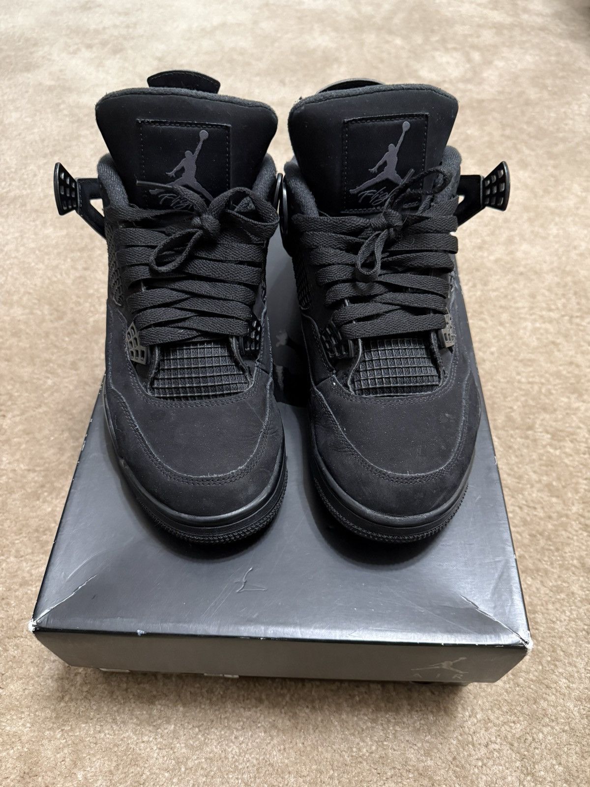 Jordan Brand Jordan 4 Black Cat (2020) Size US 10 / EU 43 - 1 Thumbnail