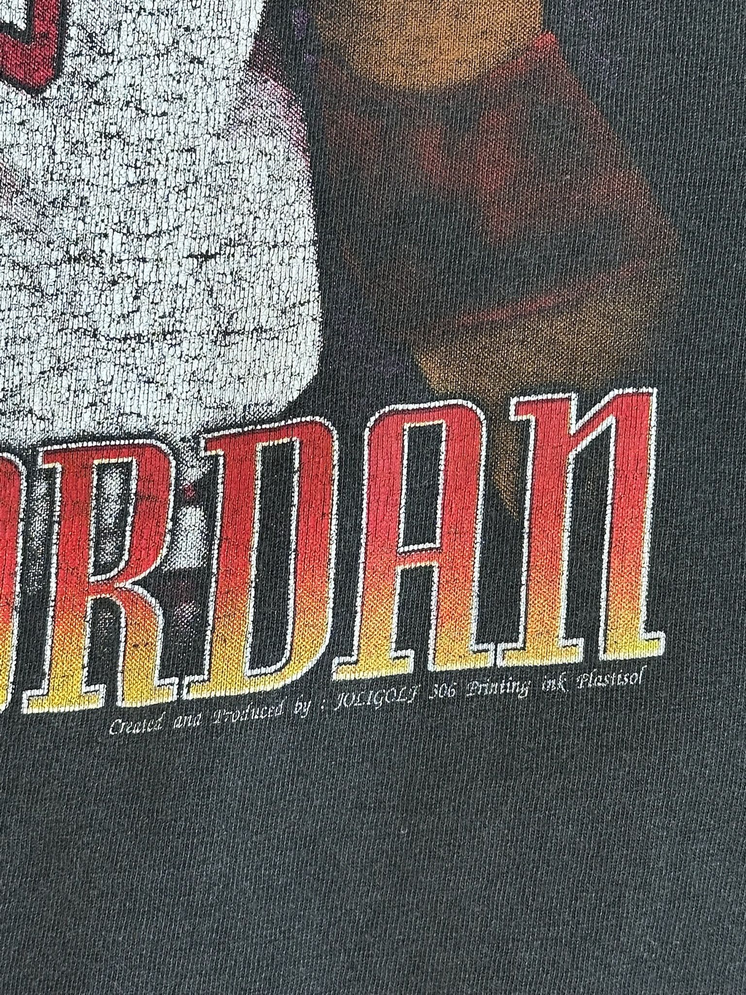 Rap Tees Michael Jordan T-Shirt faded Size US M / EU 48-50 / 2 - 8 Thumbnail