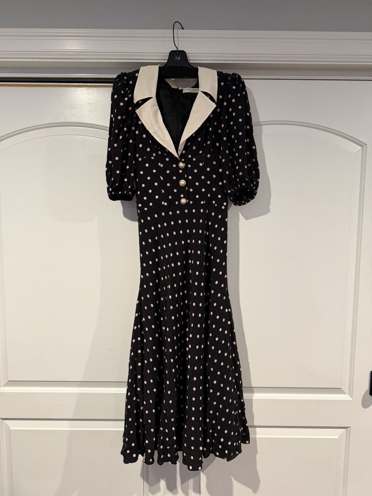 knee length dresses for ladies Alessandra Rich Brown Silk Casual Dress - IT42