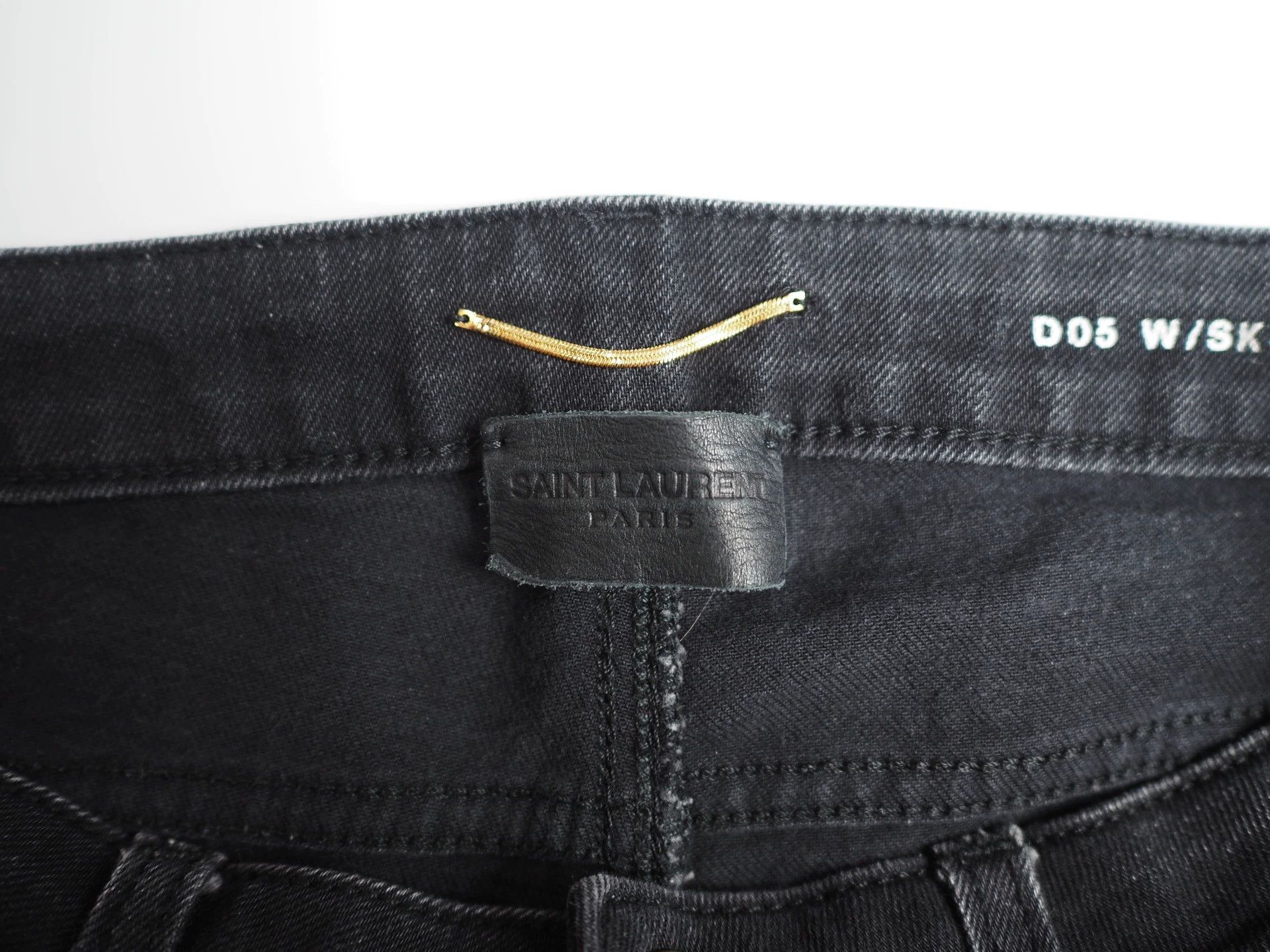 Saint Laurent Paris SS20 SLP Black Jeans W29 Size 29" - 4 Thumbnail