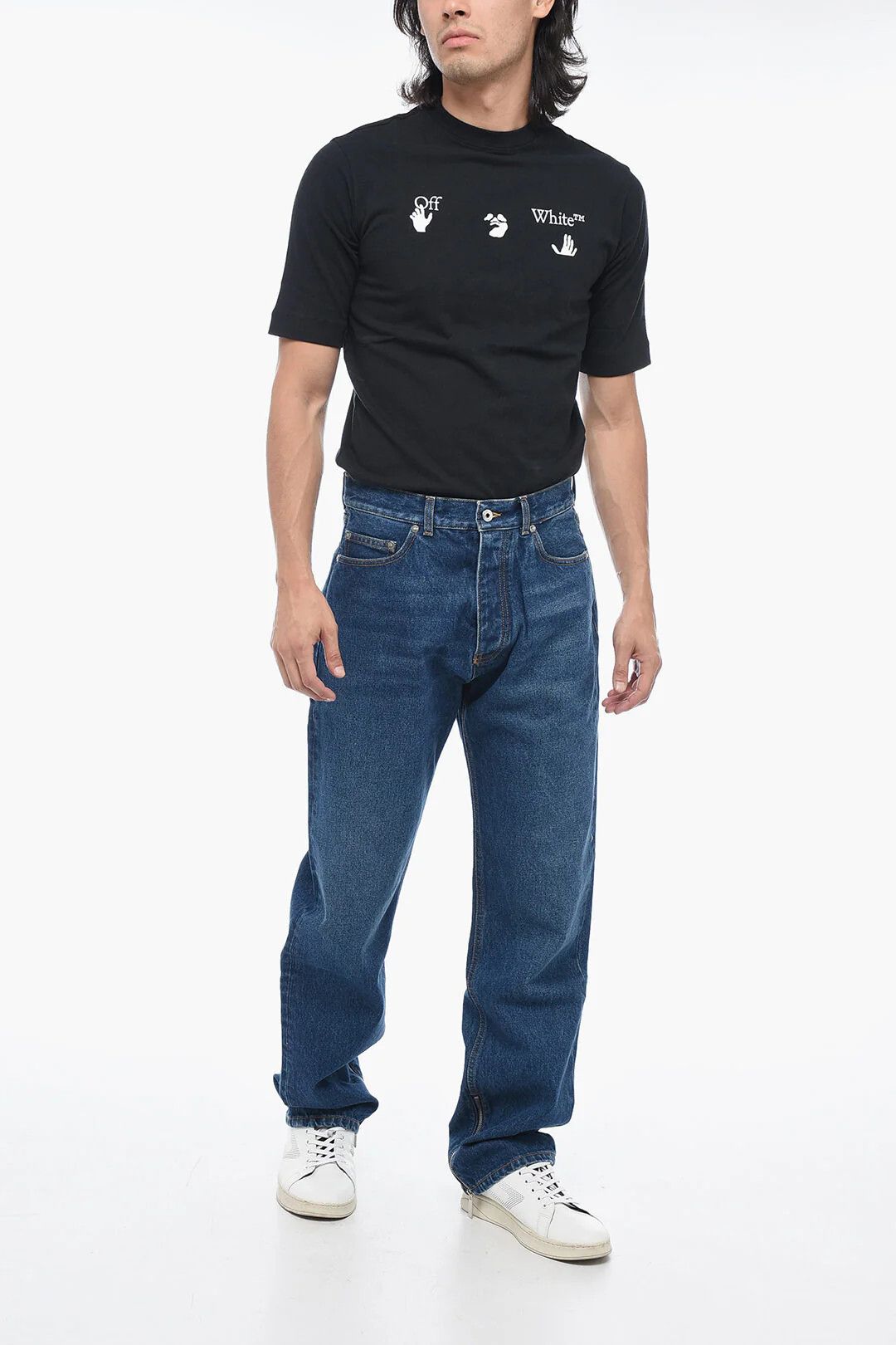 Off-White og1mm0526 Skate Jeans in Blue Size US 30 / EU 46 - 4 Thumbnail