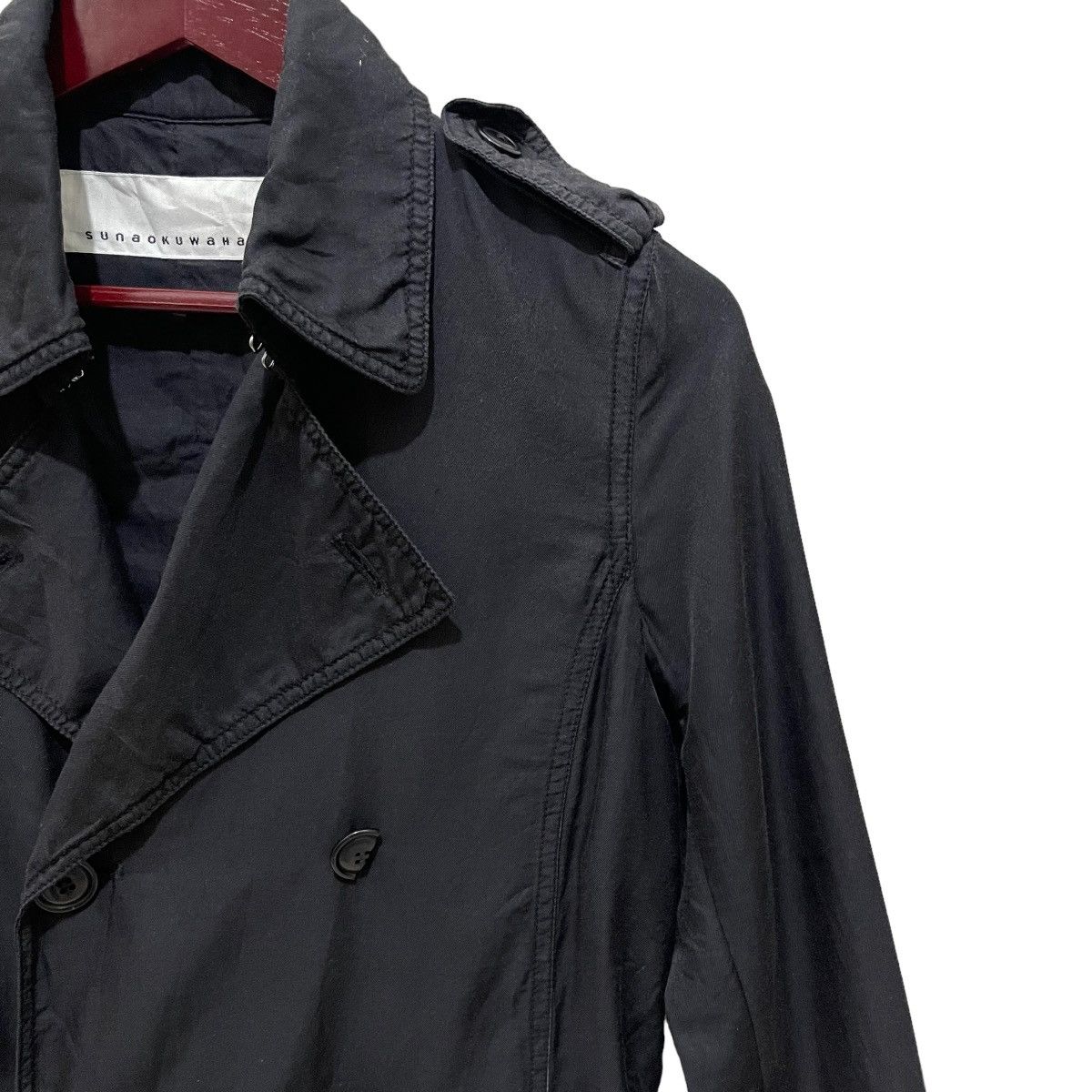 Issey Miyake × Japanese Brand × Sunao Kuwahara Vintage Issey Miyake Sunao Kuwahara Trench Coat Size M / US 6-8 / IT 42-44 - 5 Thumbnail