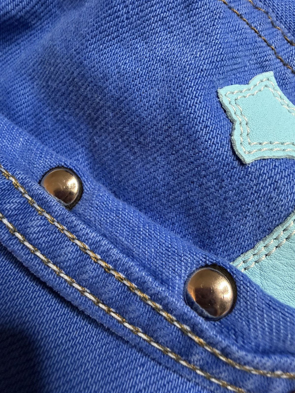 Chrome Hearts Chrome Hearts Blue London Patch Jeans Size US 36 / EU 52 - 7 Thumbnail