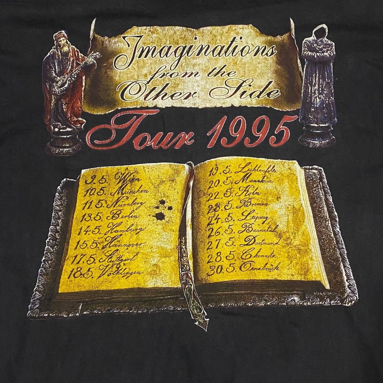 Band Tees Vintage 90’s power metal rock band blind guardian tour 1995 Size US L / EU 52-54 / 3 - 7 Thumbnail