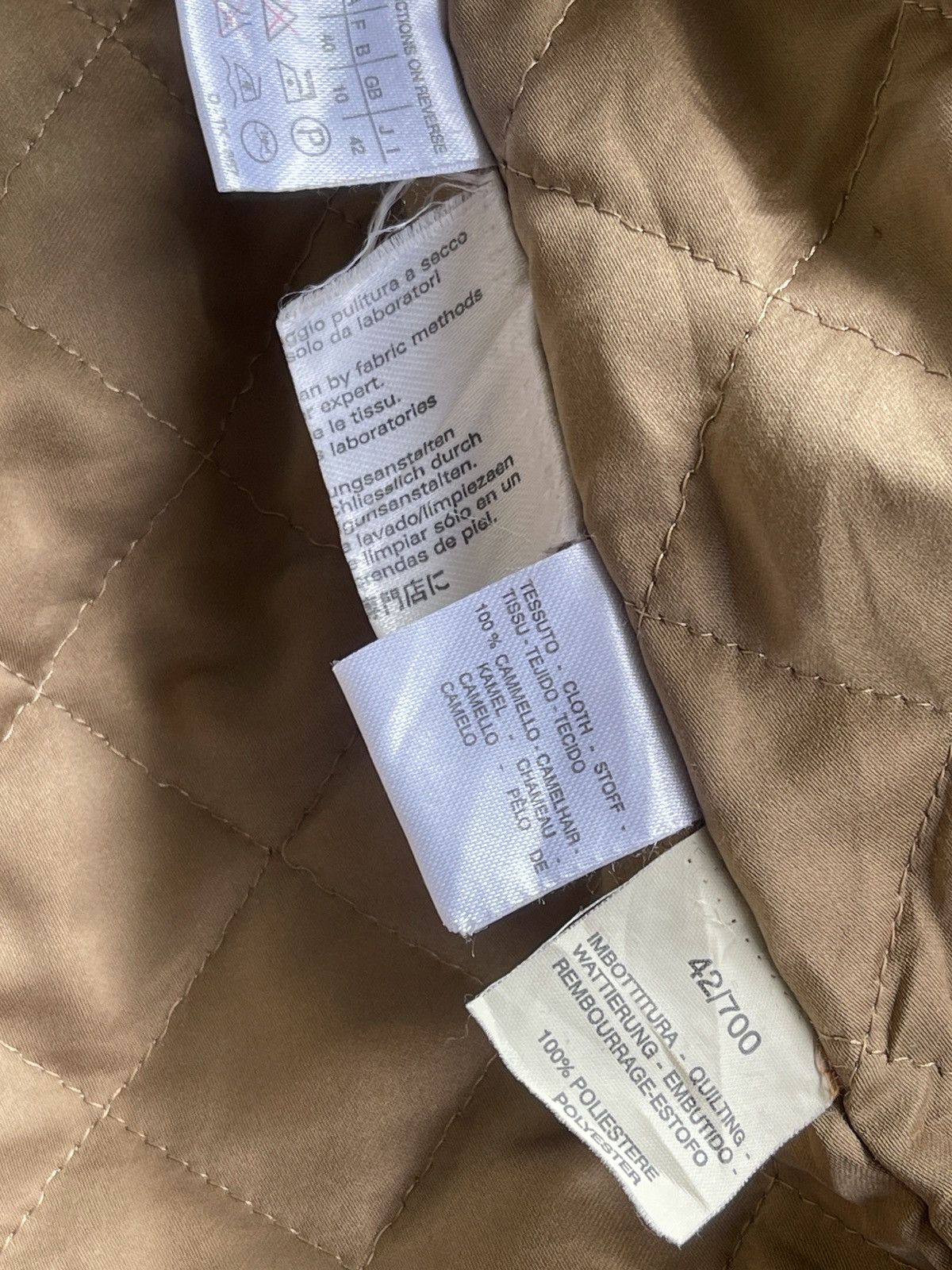 Max Mara Max Mara Double Breasted Camel Hair Hoodies Coat Size M / US 6-8 / IT 42-44 - 11 Thumbnail