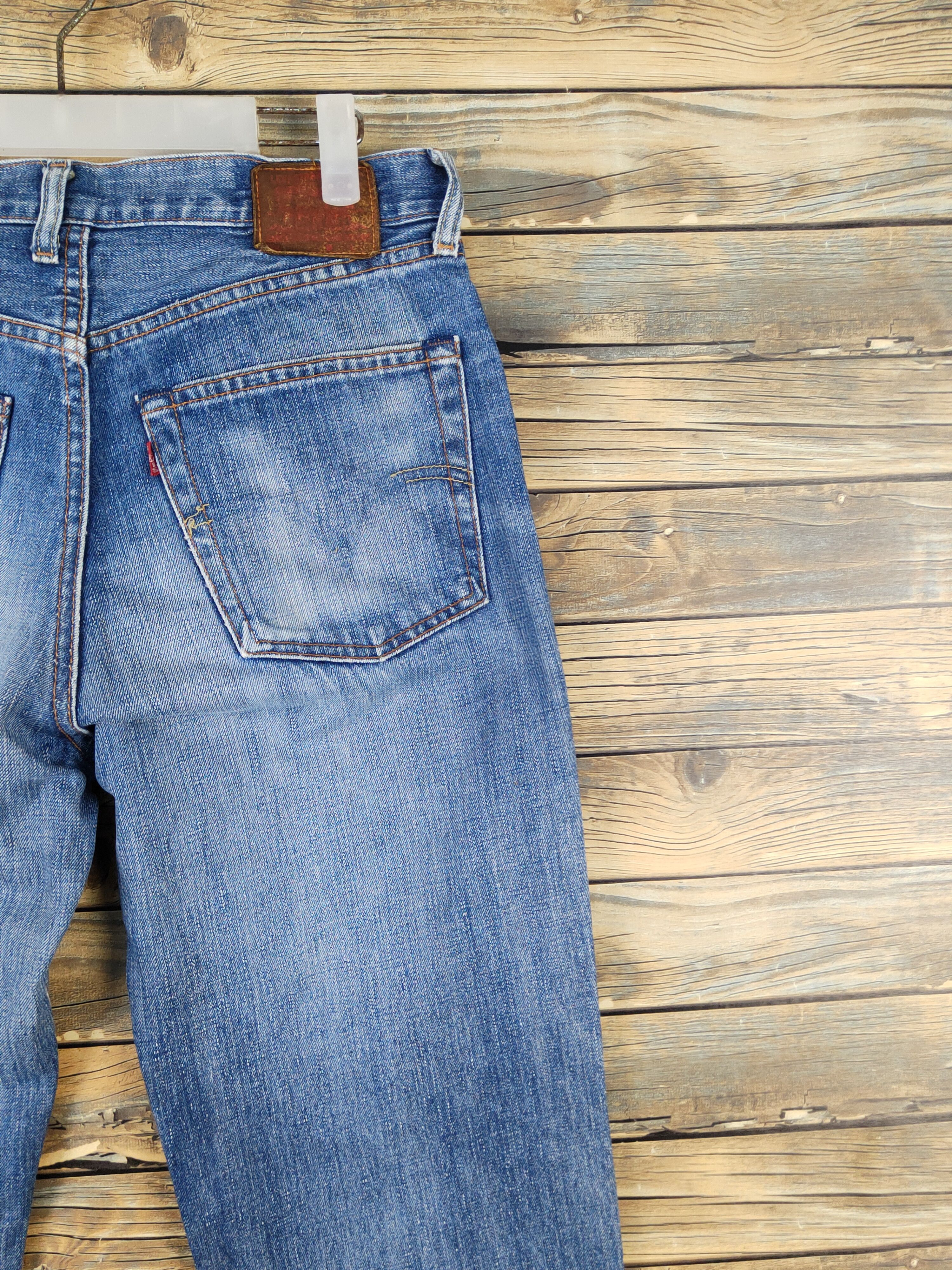 Levi's Levi's Blue Distressed Ripped denim Jeans #W141499 Size US 32 / EU 48 - 11 Thumbnail