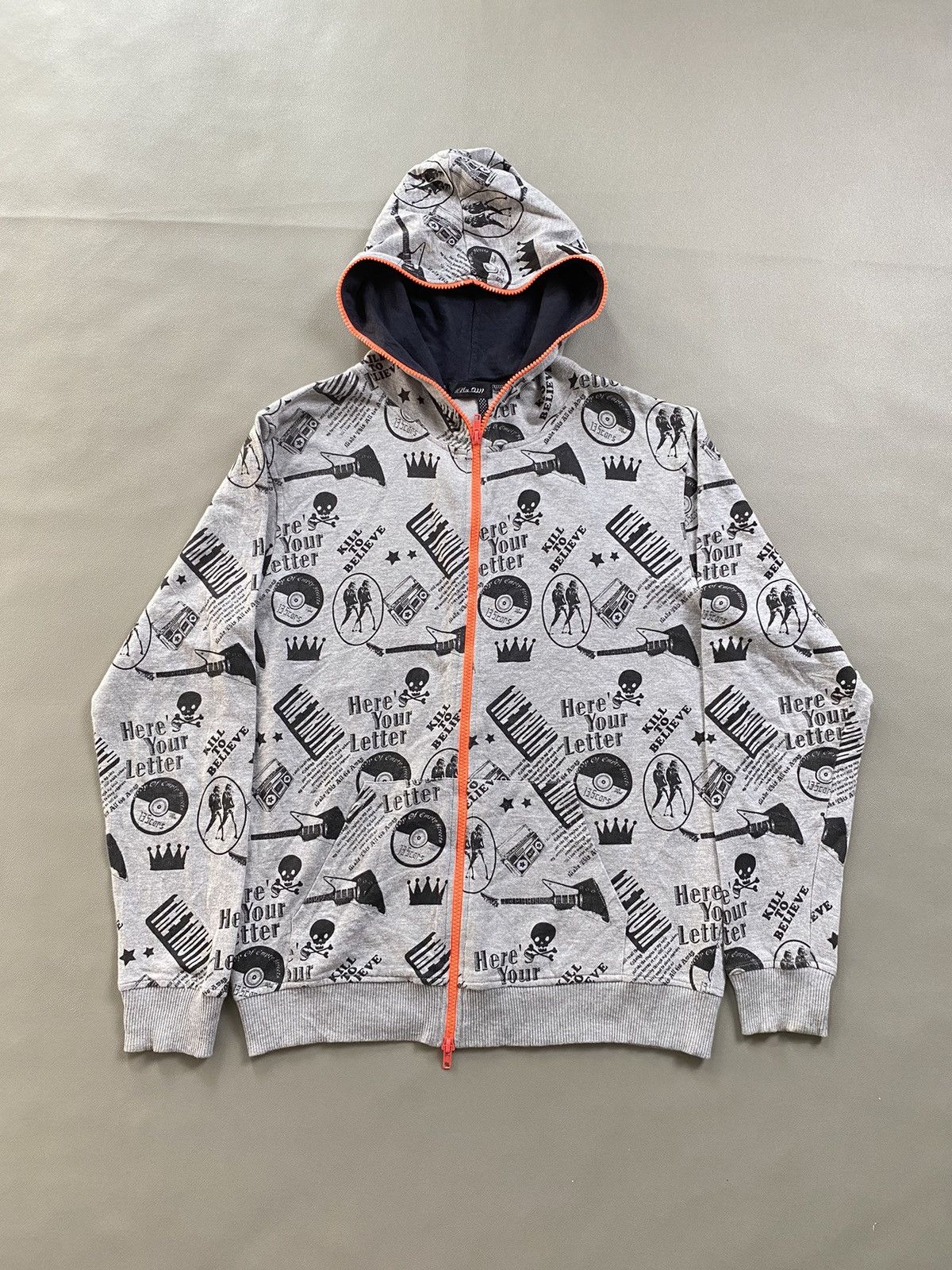 Hysteric Glamour × If Six Was Nine × Japanese Brand Kill To Believe Zip Up Hoodie Size US M / EU 48-50 / 2 - 1 Thumbnail