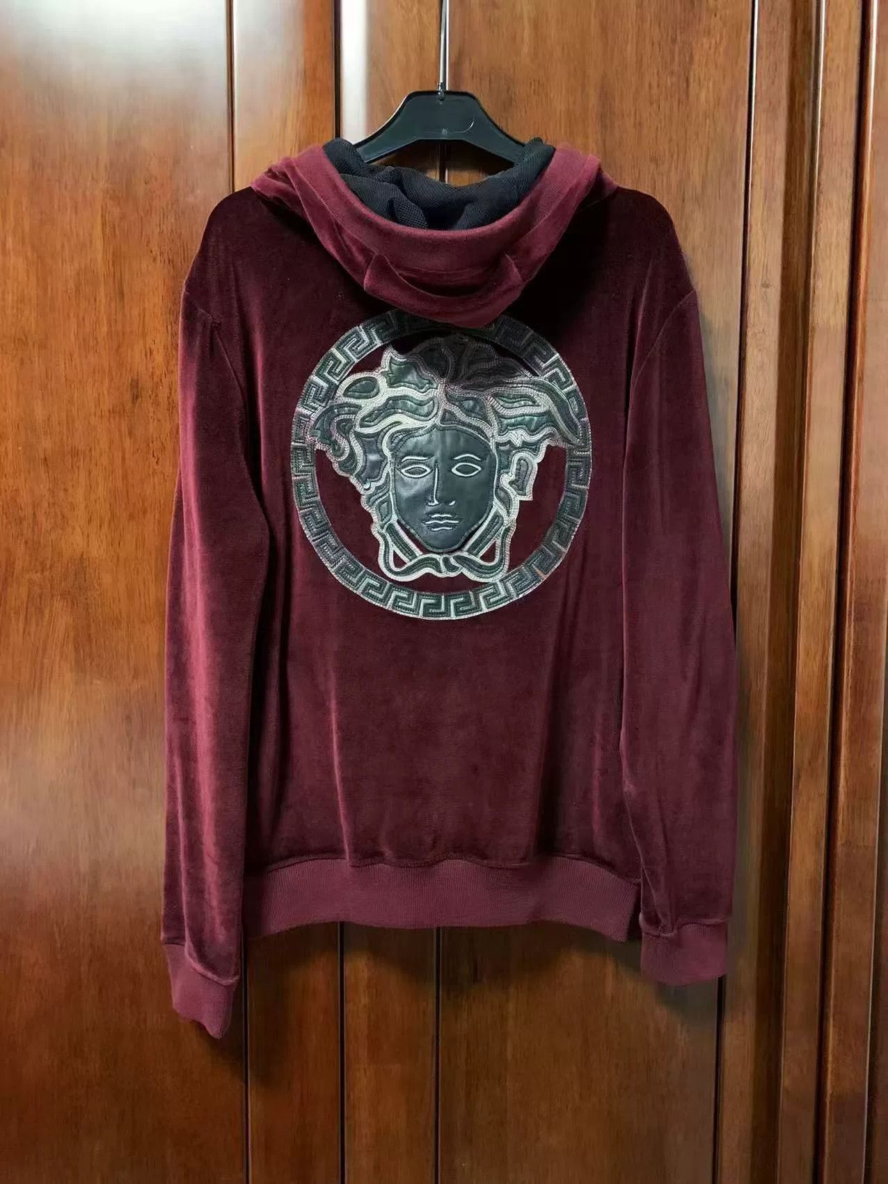 Japanese Brand Versace Men's Velvet Jacket Size US S / EU 44-46 / 1 - 1 Thumbnail