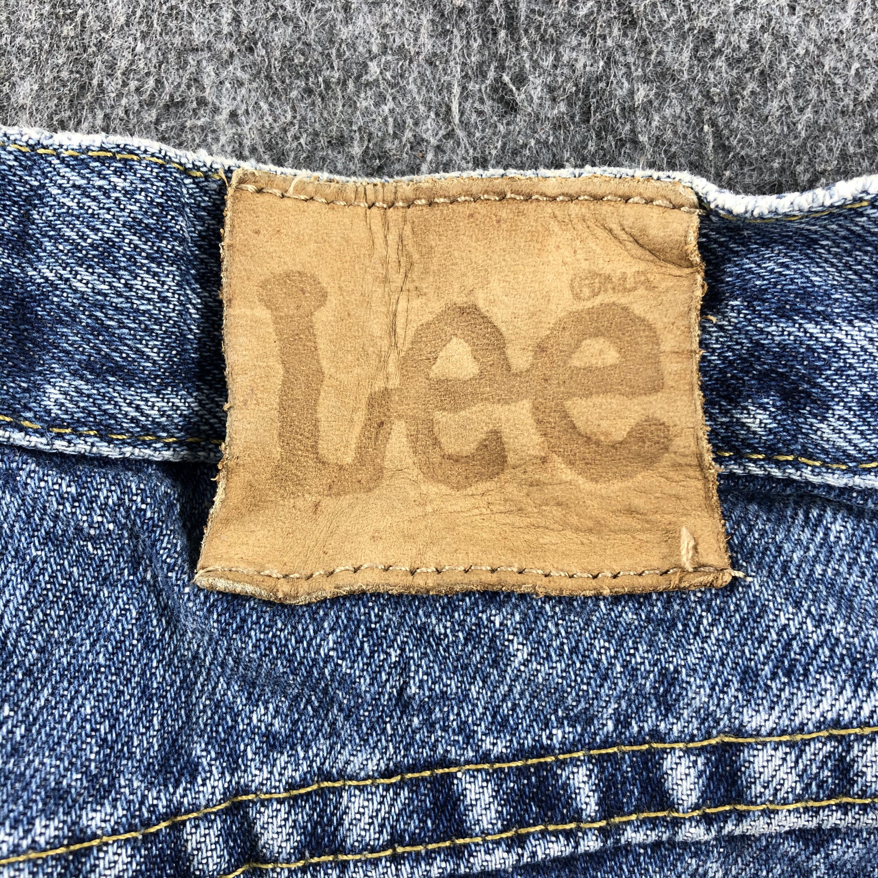 Lee Vintage Blue Wash Lee Jeans-J2496 Size US 32 / EU 48 - 5 Thumbnail