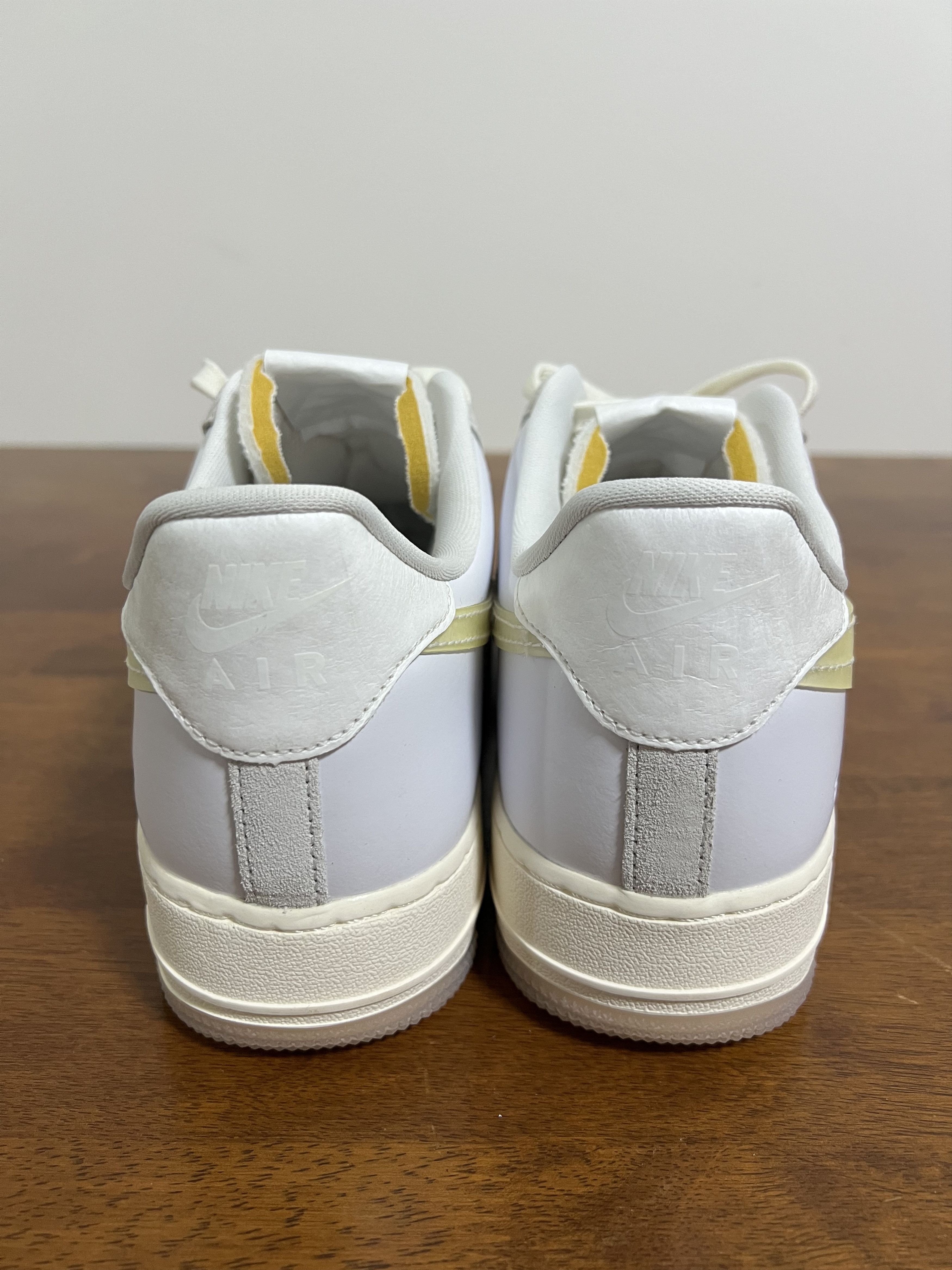 Nike 💚 2020 Nike Air Force 1 LV8 "DNA" White/White-Sail-Black Size US 11.5 / EU 44-45 - 6 Thumbnail